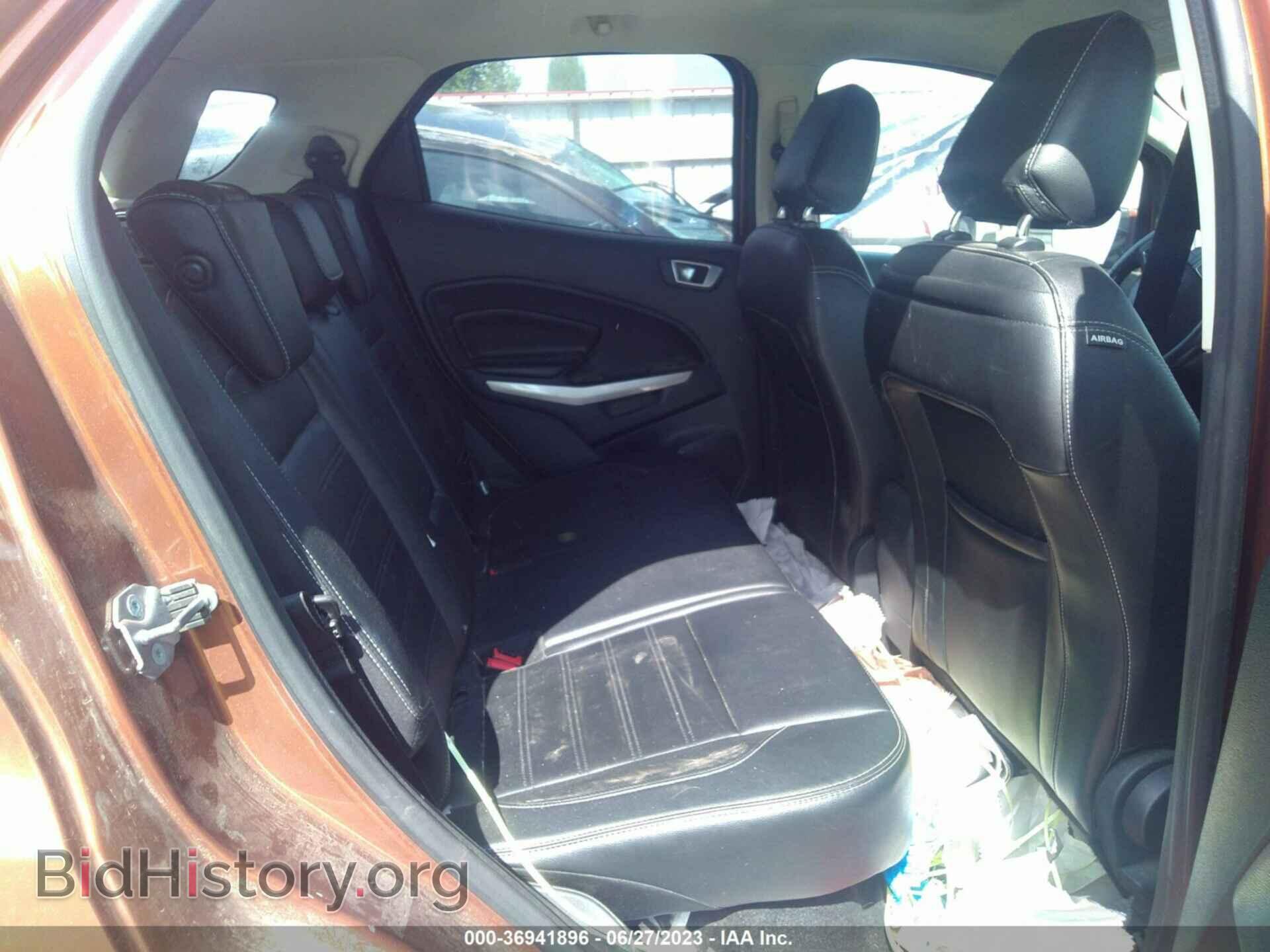 2019 FORD ECOSPORT - VIN: MAJ6S3KL0KC297761 - Фото 8