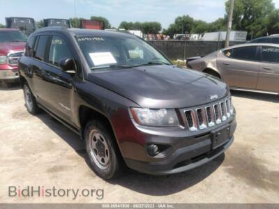 2015 Jeep COMPASS Sport, серый — VIN 1C4NJDBB1FD188439, IAAI