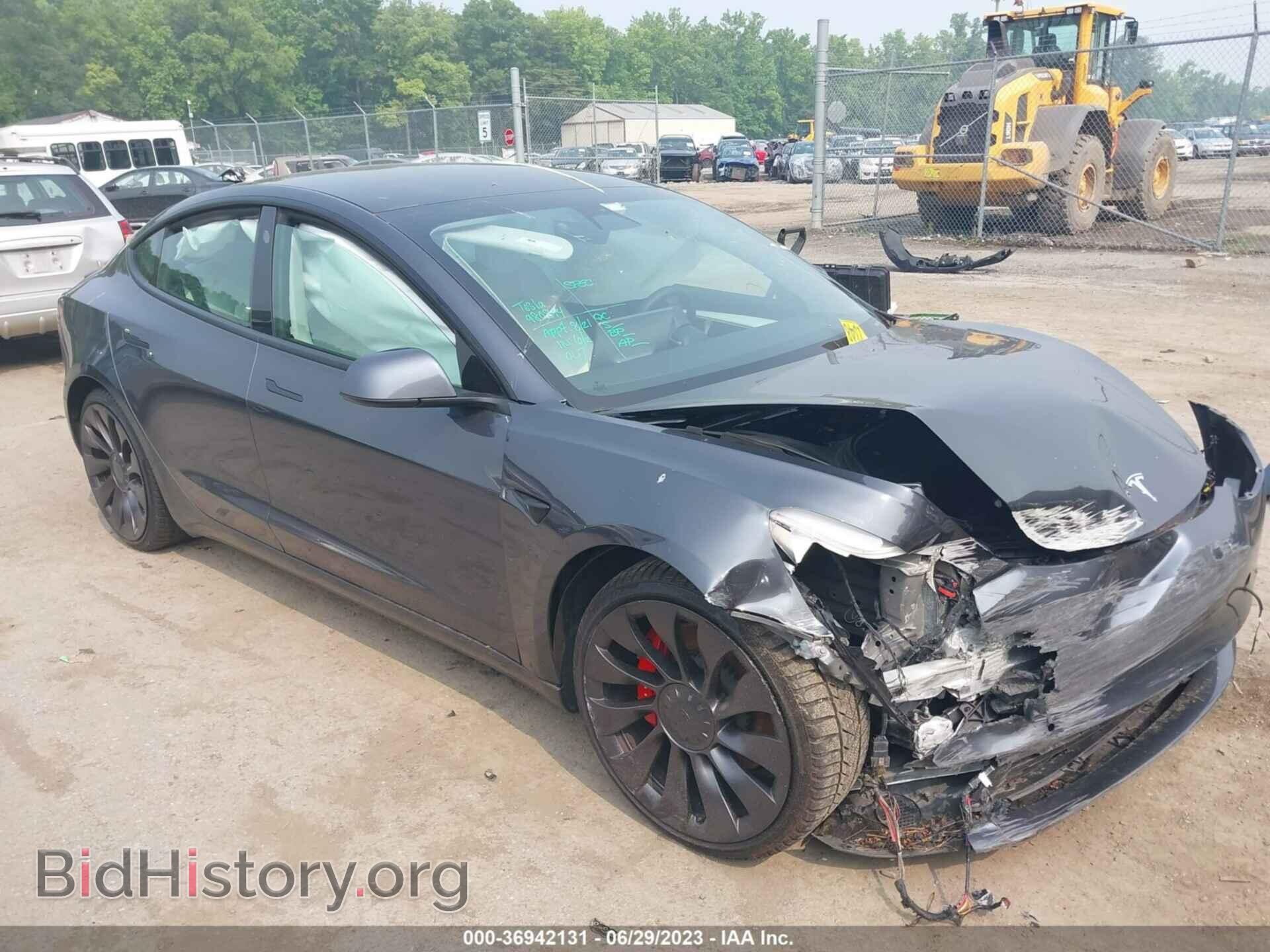 Фотография 5YJ3E1EC2MF980894 - TESLA MODEL 3 2021