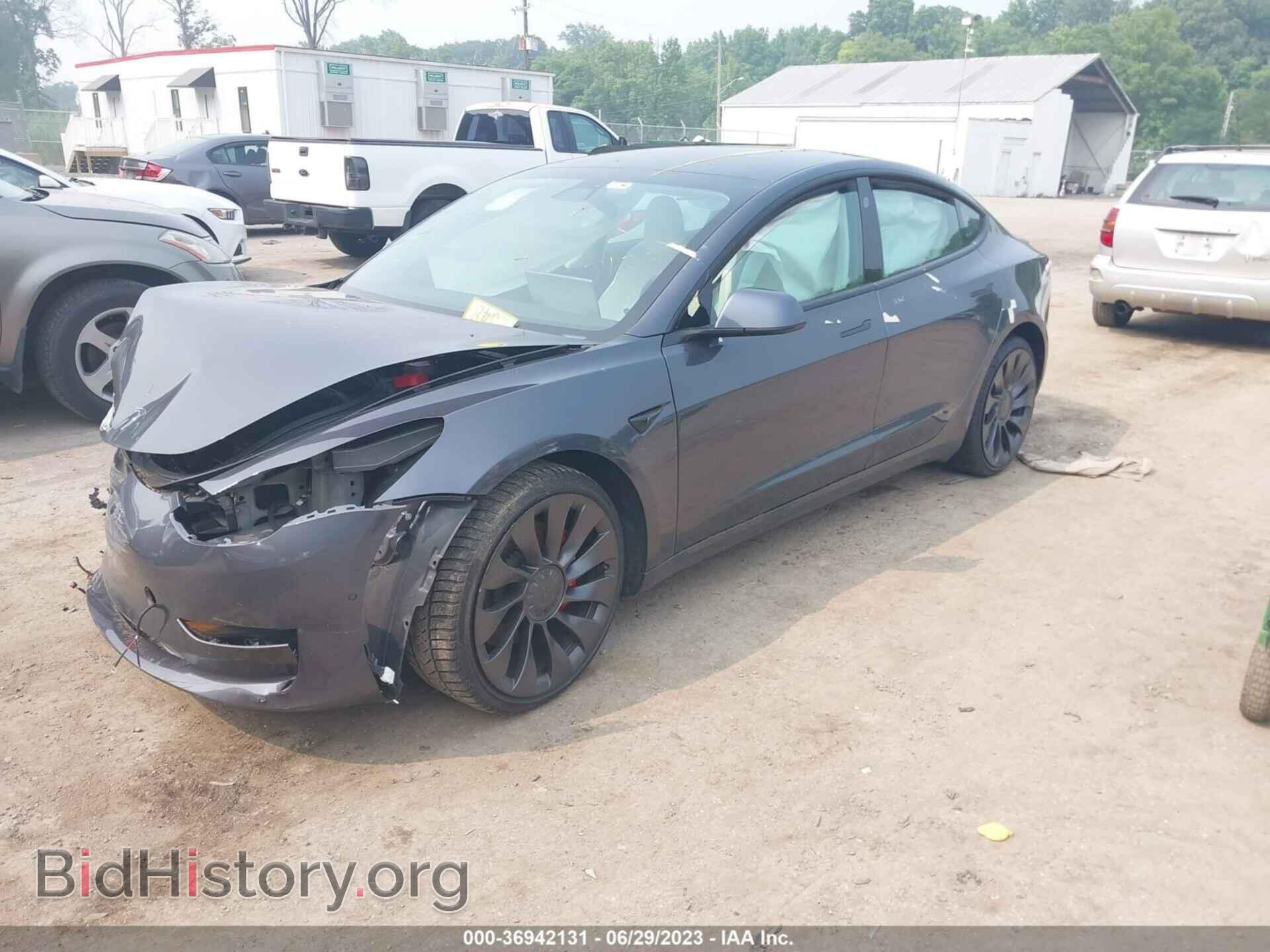 2021 TESLA MODEL 3 - VIN: 5YJ3E1EC2MF980894 - Фото 2