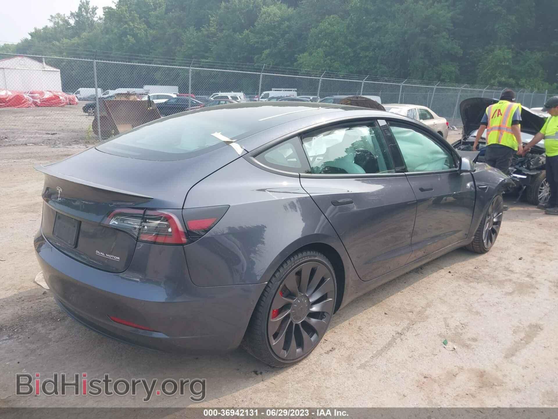 2021 TESLA MODEL 3 - VIN: 5YJ3E1EC2MF980894 - Фото 4