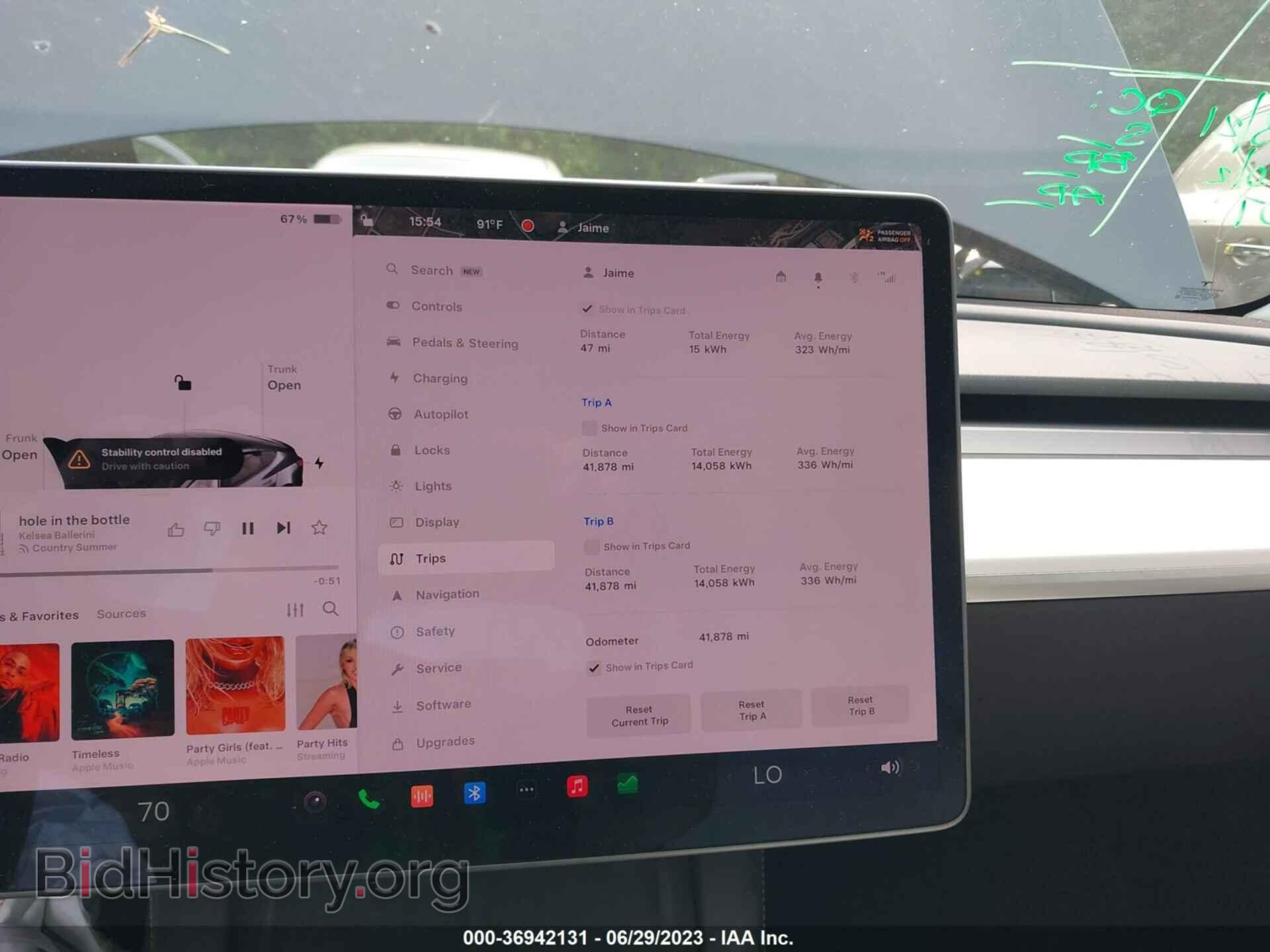 2021 TESLA MODEL 3 - VIN: 5YJ3E1EC2MF980894 - Фото 7
