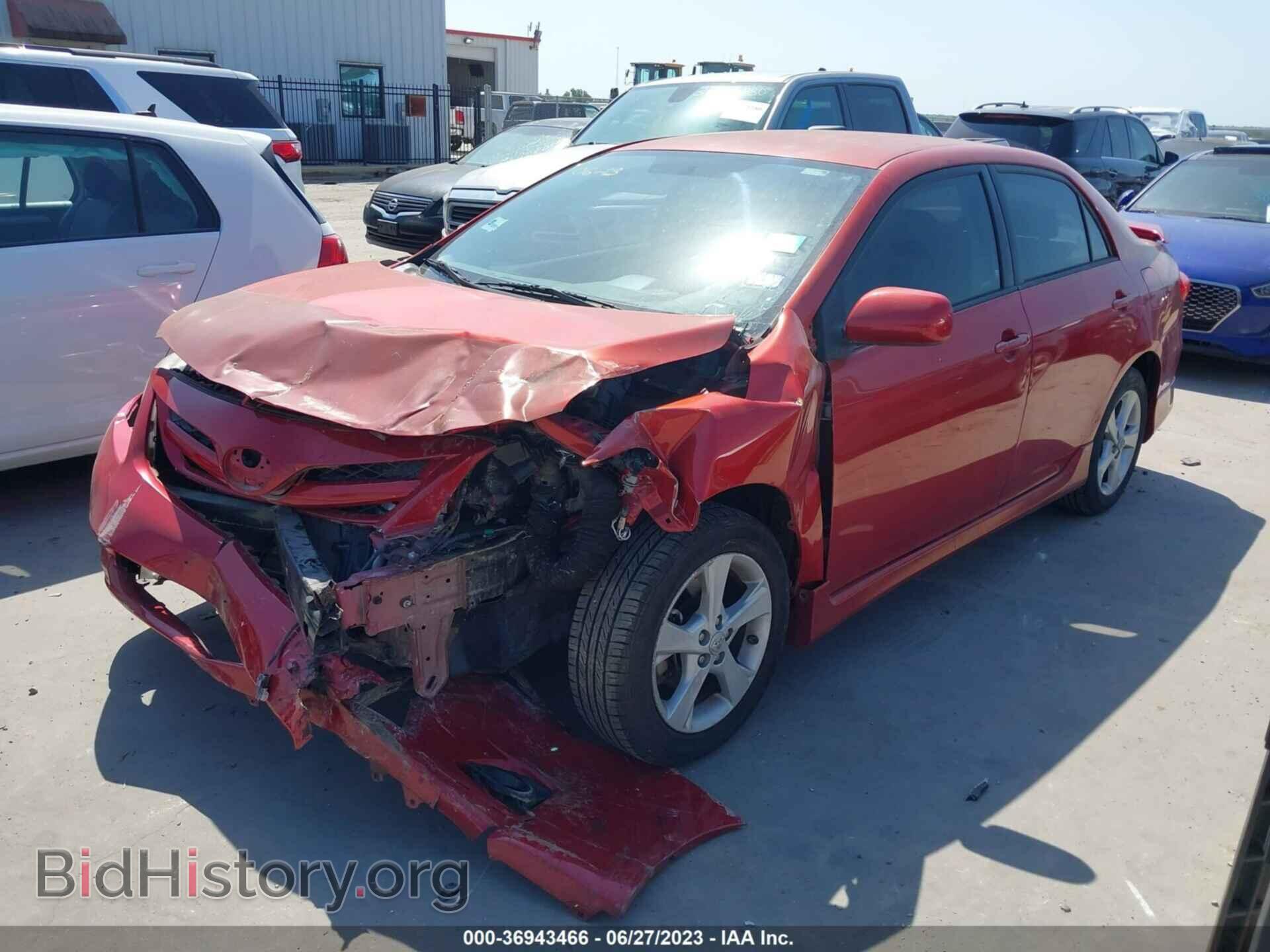 2013 TOYOTA COROLLA - VIN: 5YFBU4EE1DP102010 - Фото 2