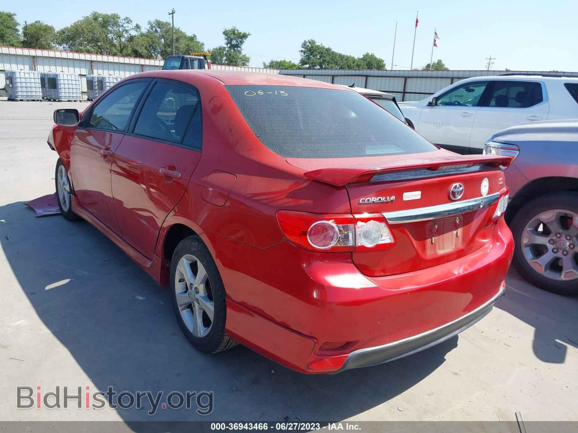 2013 TOYOTA COROLLA - VIN: 5YFBU4EE1DP102010 - Фото 3