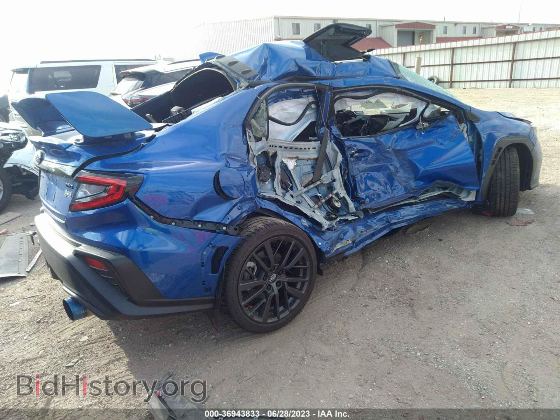 2023 SUBARU WRX - VIN: JF1VBAF60P9800326 - Фото 4