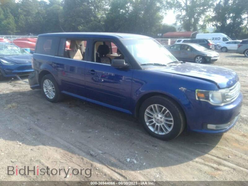2013 Ford FLEX SEL (VIN 2FMGK5C84DBD19117) — фото 1 из 11, IAAI, повреждение: передняя и задняя часть