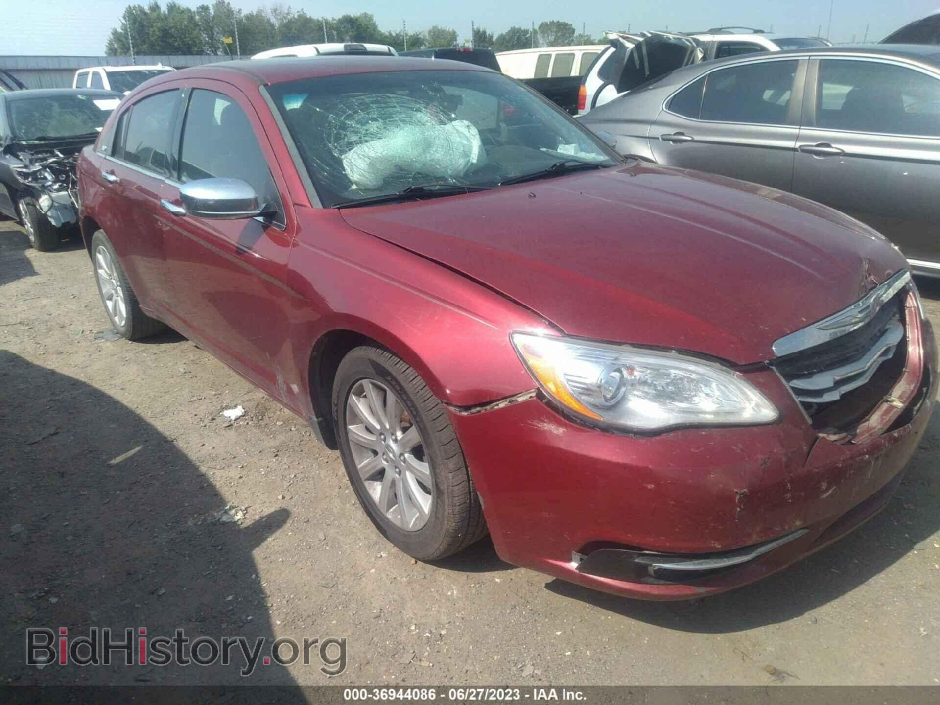 Фотография 1C3CCBCG7DN629552 - CHRYSLER 200 2013