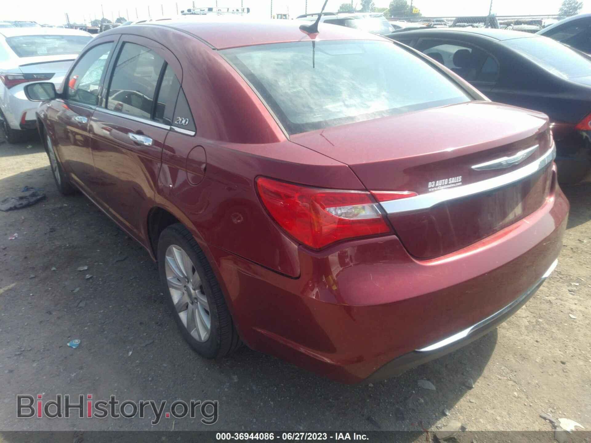 2013 CHRYSLER 200 - VIN: 1C3CCBCG7DN629552 - Photo 3