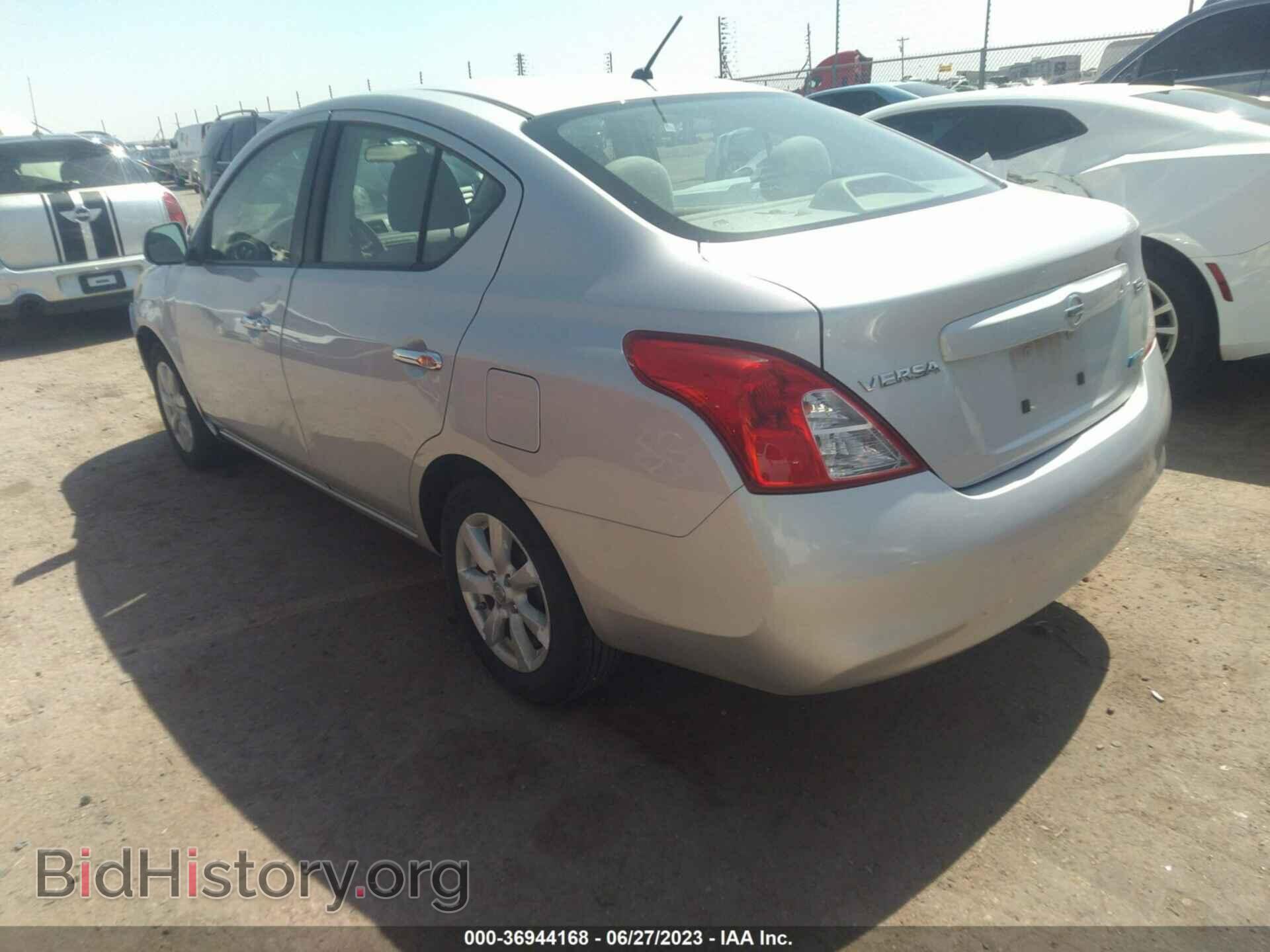 2012 NISSAN VERSA - VIN: 3N1CN7AP4CL825455 - Фото 3