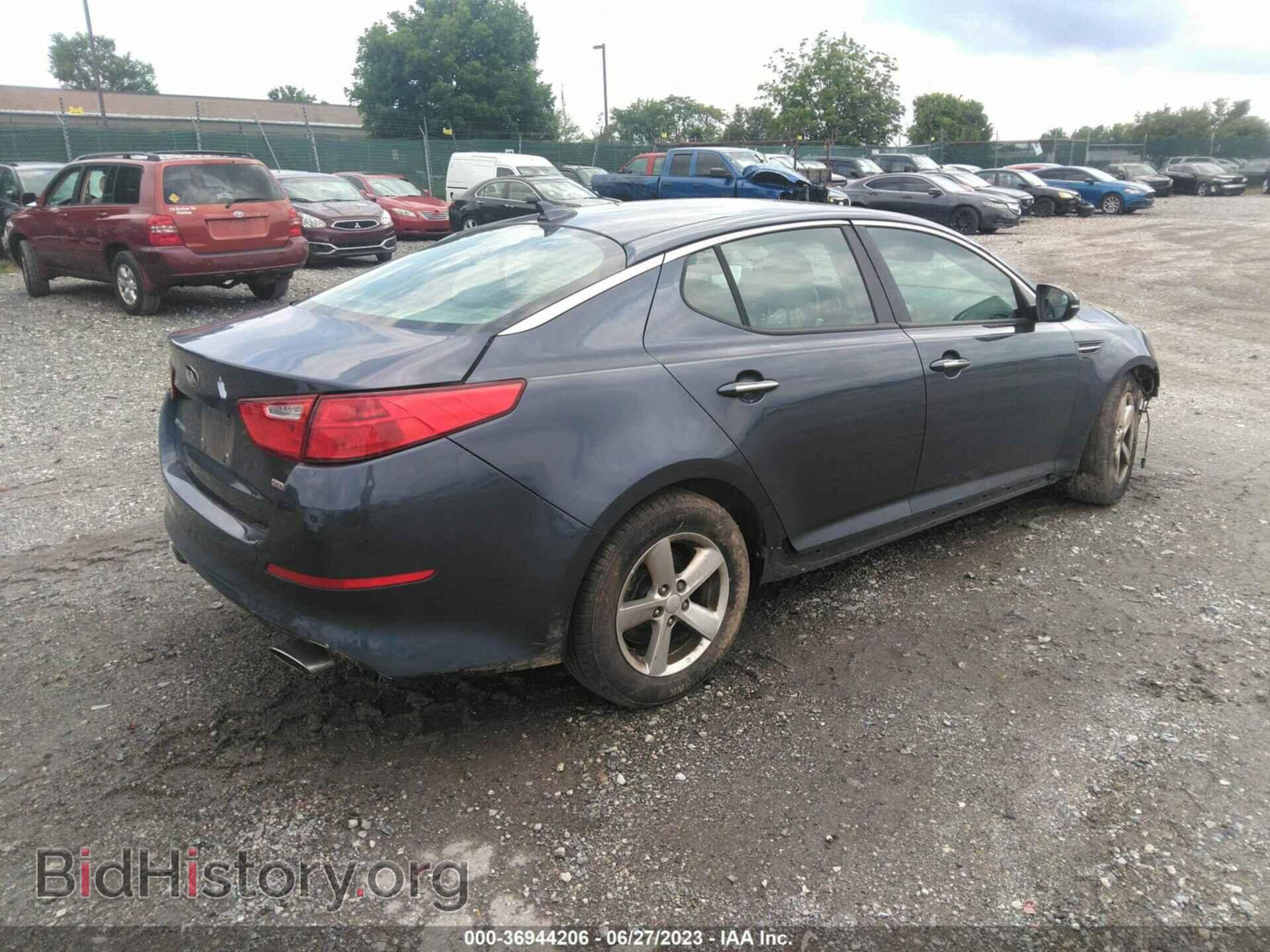 2015 KIA OPTIMA - VIN: 5XXGM4A75FG485331 - Фото 4