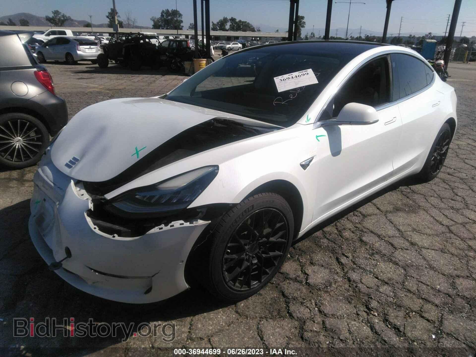 2018 TESLA MODEL 3 - VIN: 5YJ3E1EA4JF046214 - Фото 2