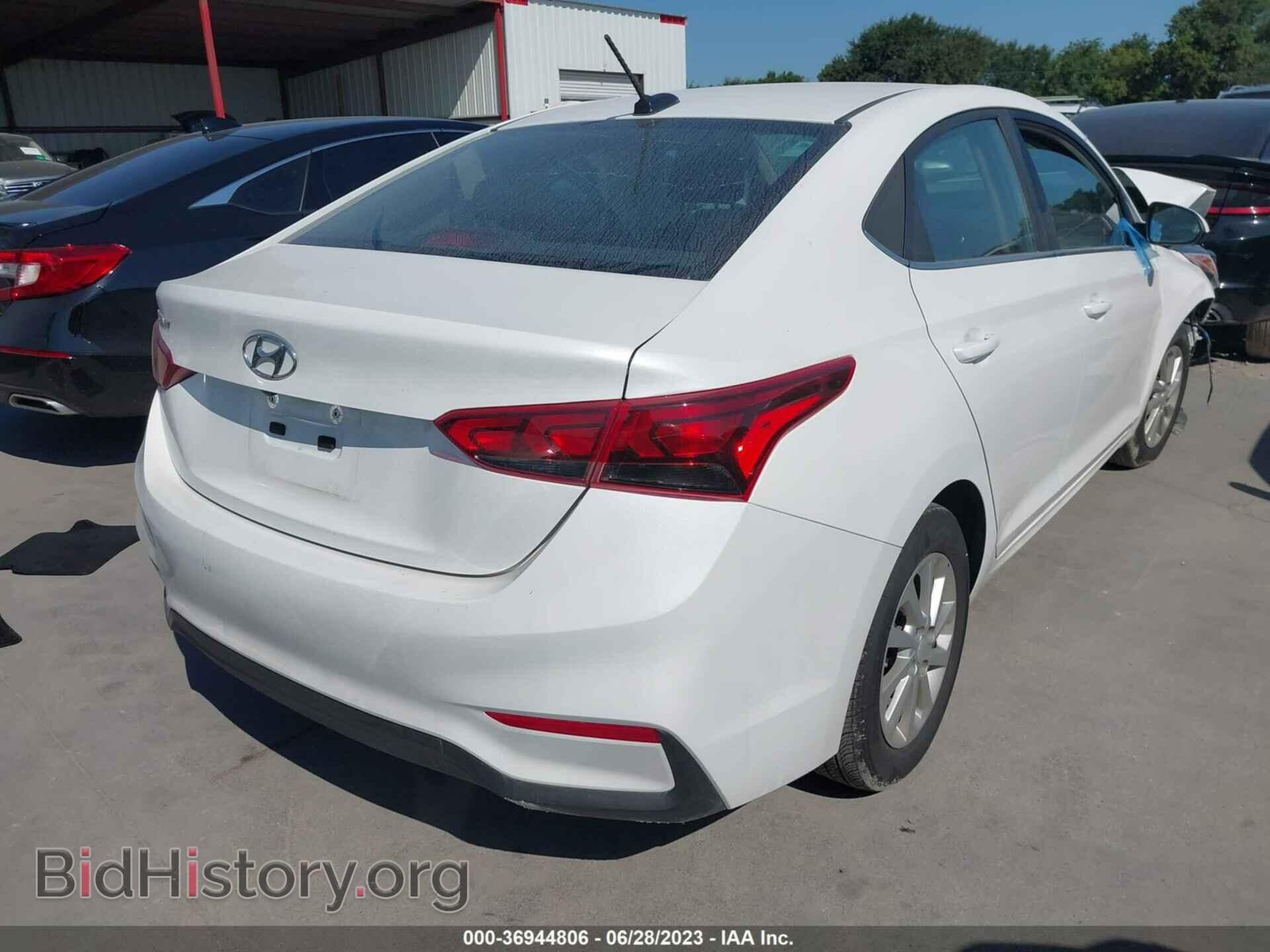 2022 HYUNDAI ACCENT - VIN: 3KPC24A69NE174407 - Фото 4