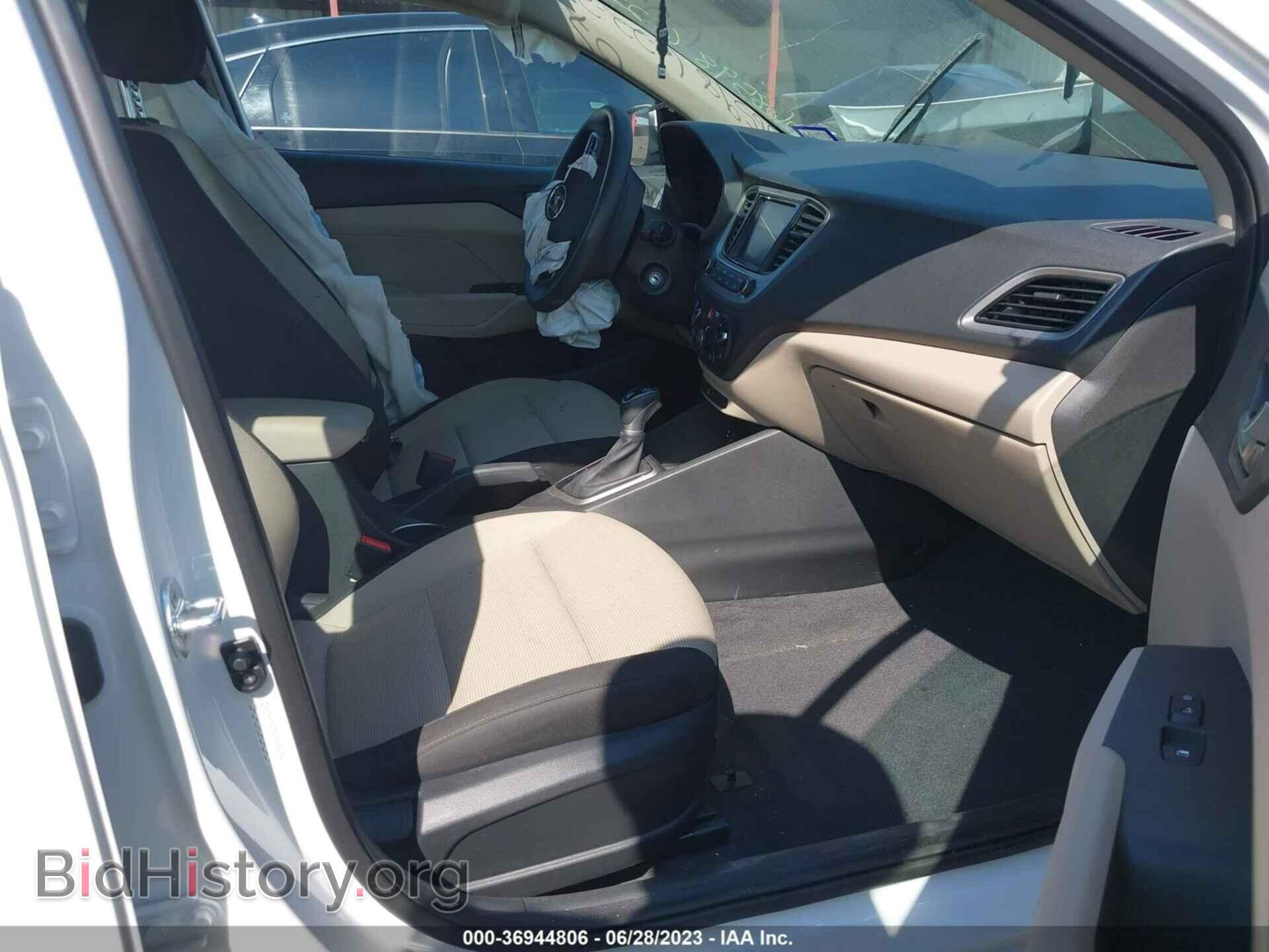 2022 HYUNDAI ACCENT - VIN: 3KPC24A69NE174407 - Фото 5