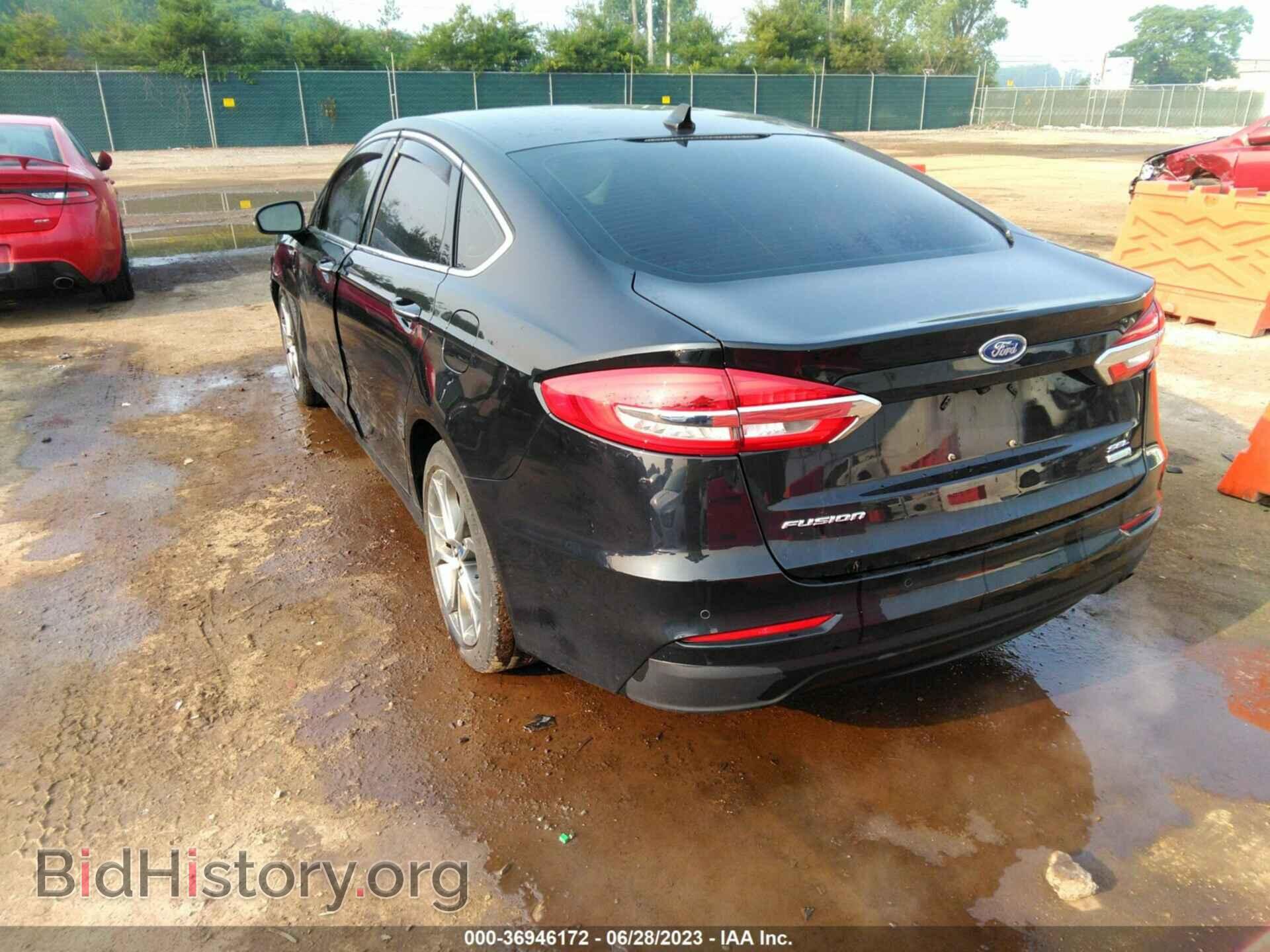 2019 FORD FUSION - VIN: 3FA6P0CD0KR129076 - Фото 3