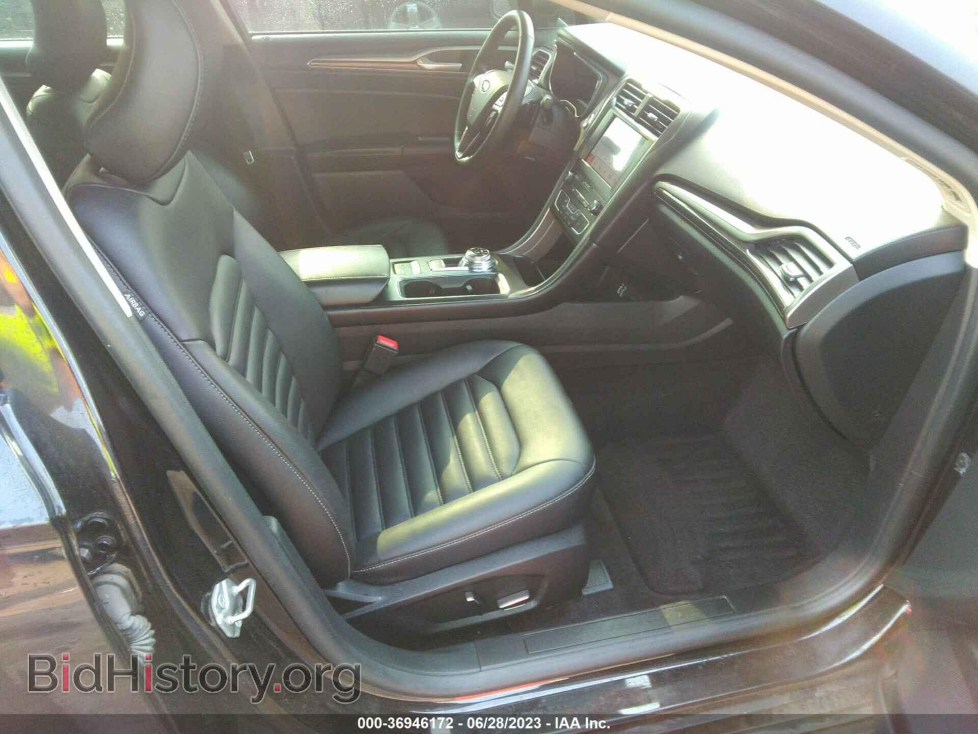 2019 FORD FUSION - VIN: 3FA6P0CD0KR129076 - Фото 5