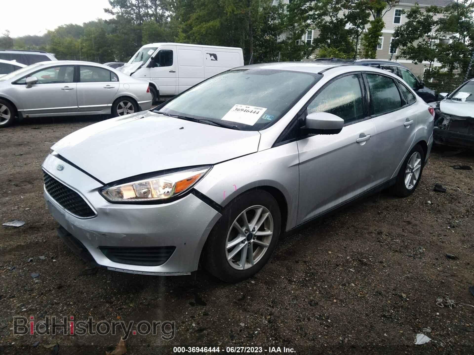 2018 FORD FOCUS - VIN: 1FADP3F25JL252789 - Фото 2