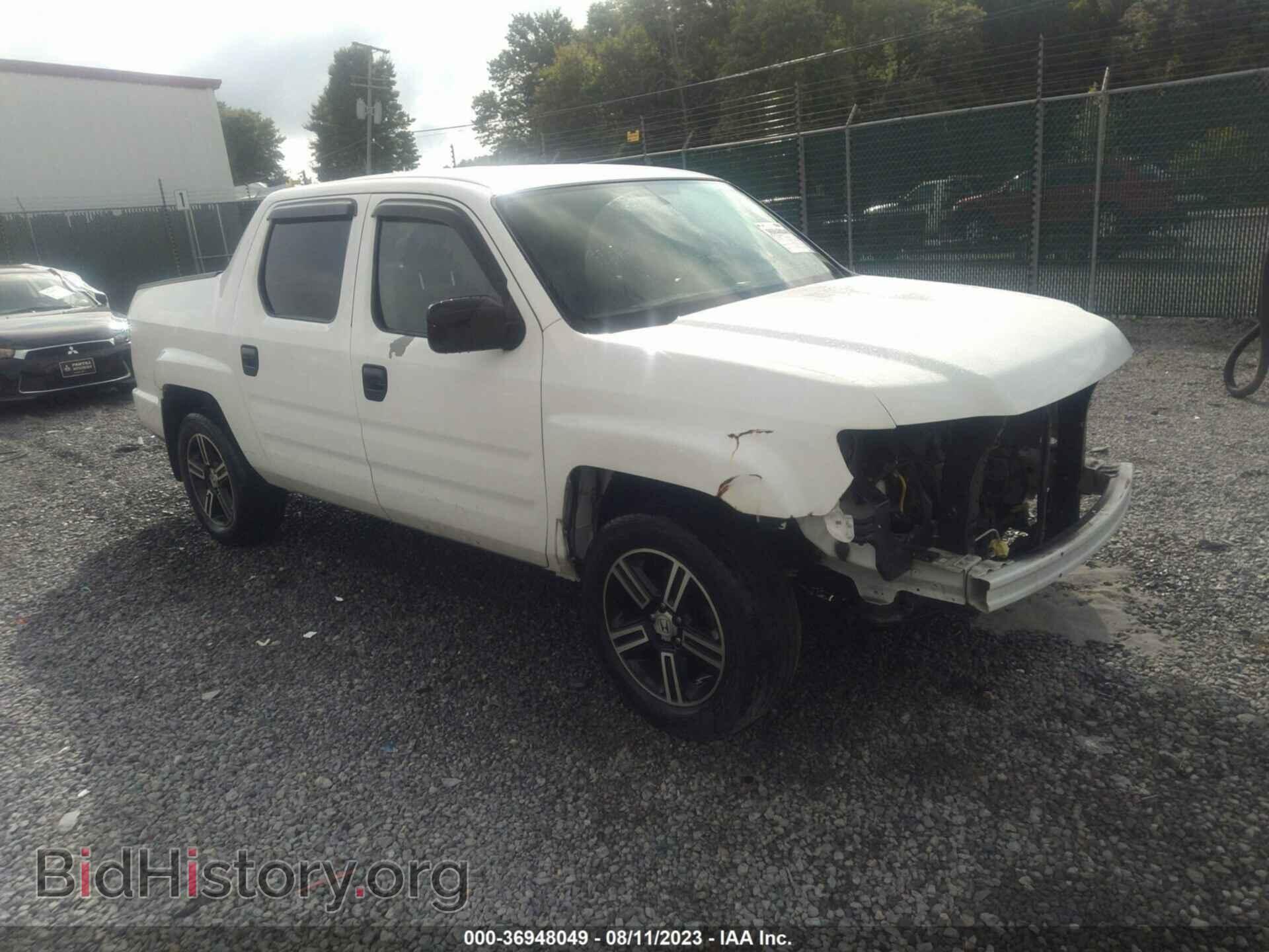 Photo 5FPYK1F77DB005136 - HONDA RIDGELINE 2013