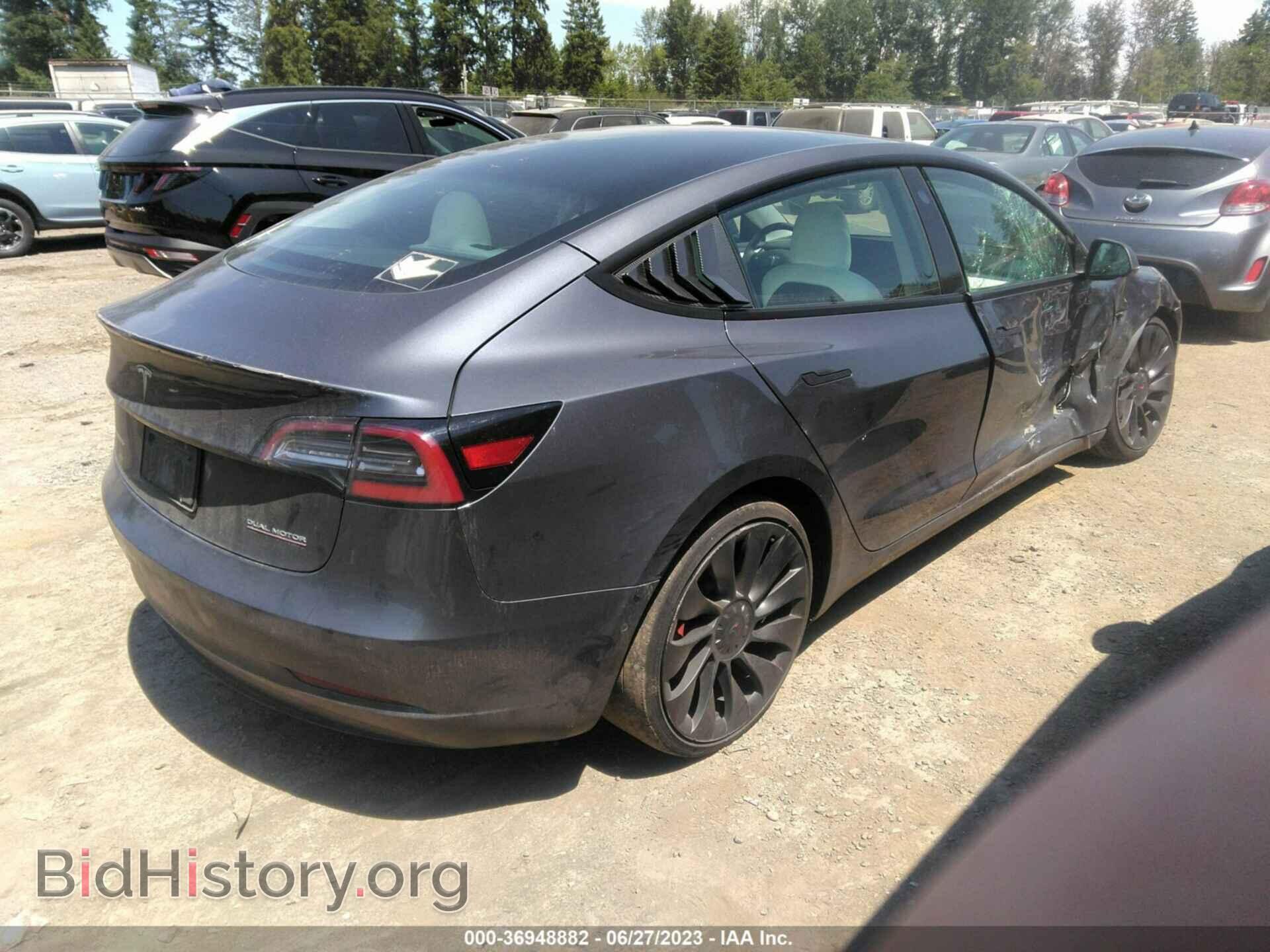 2022 TESLA MODEL 3 - VIN: 5YJ3E1EC1NF109003 - Photo 4