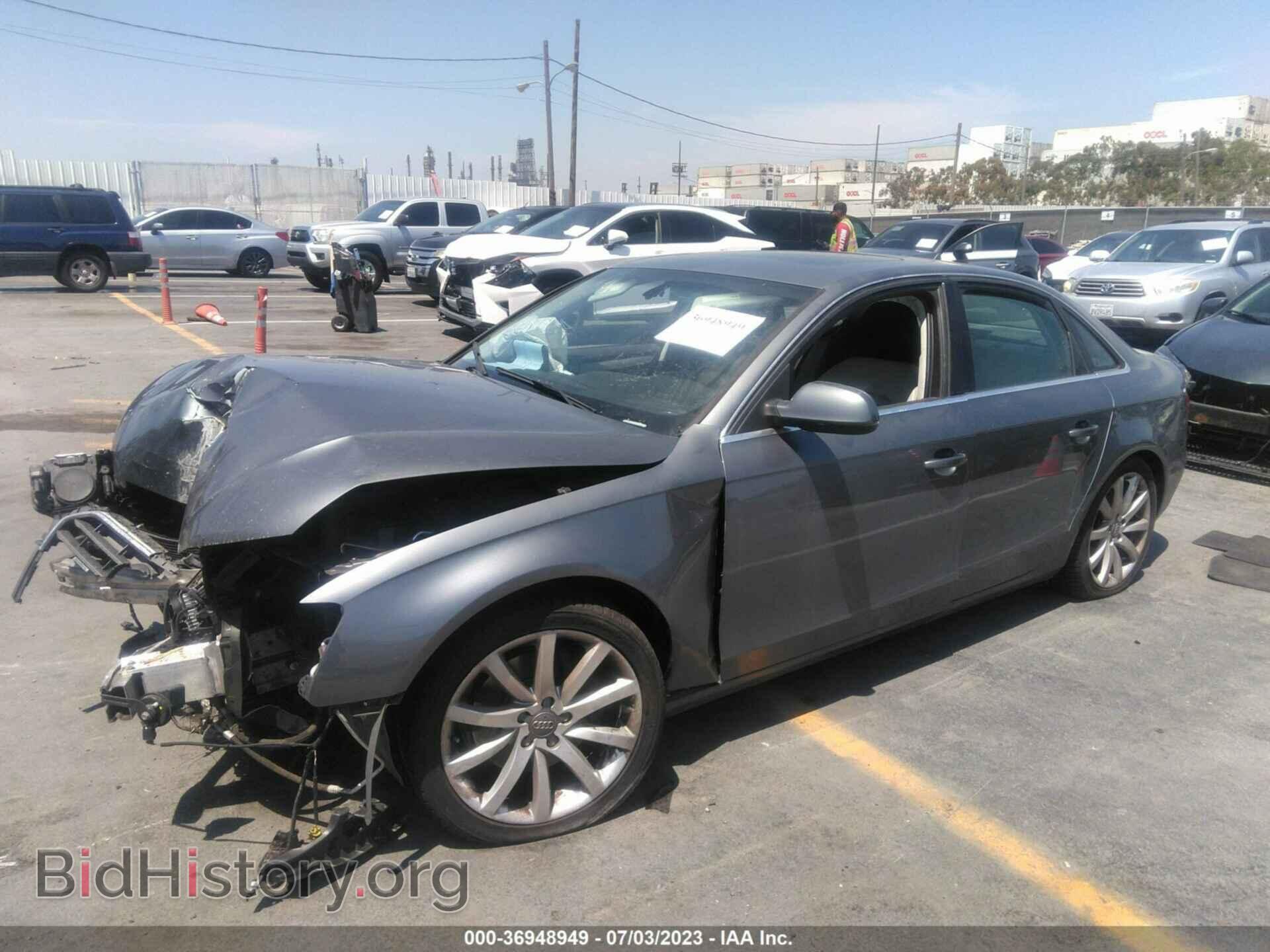 2013 AUDI A4 - VIN: WAUFFAFL5DN011128 - Фото 2