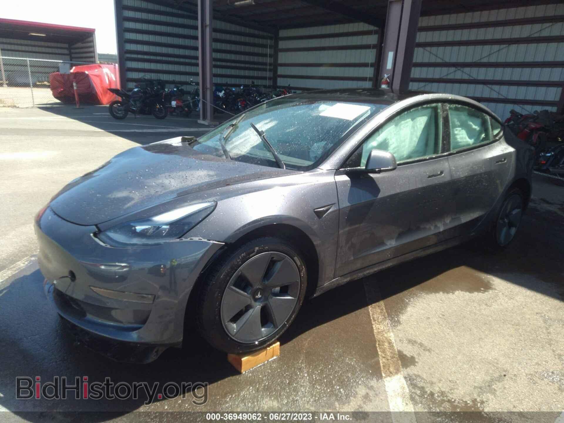 2021 TESLA MODEL 3 - VIN: 5YJ3E1EAXMF981838 - Фото 2