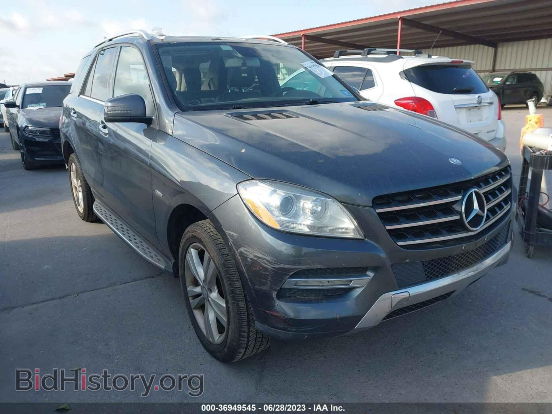 Фотография 4JGDA2EBXCA072516 - MERCEDES-BENZ M-CLASS 2012