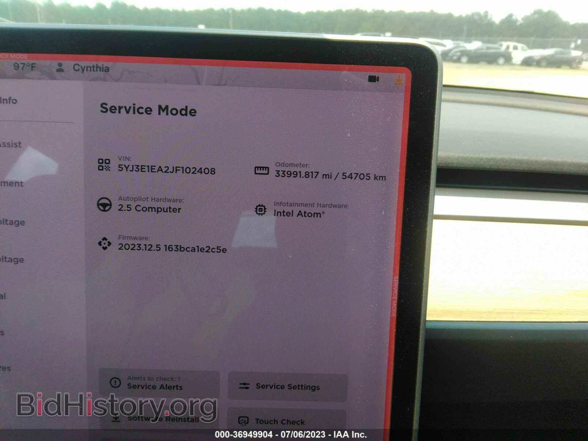 2018 TESLA MODEL 3 - VIN: 5YJ3E1EA2JF102408 - Photo 14