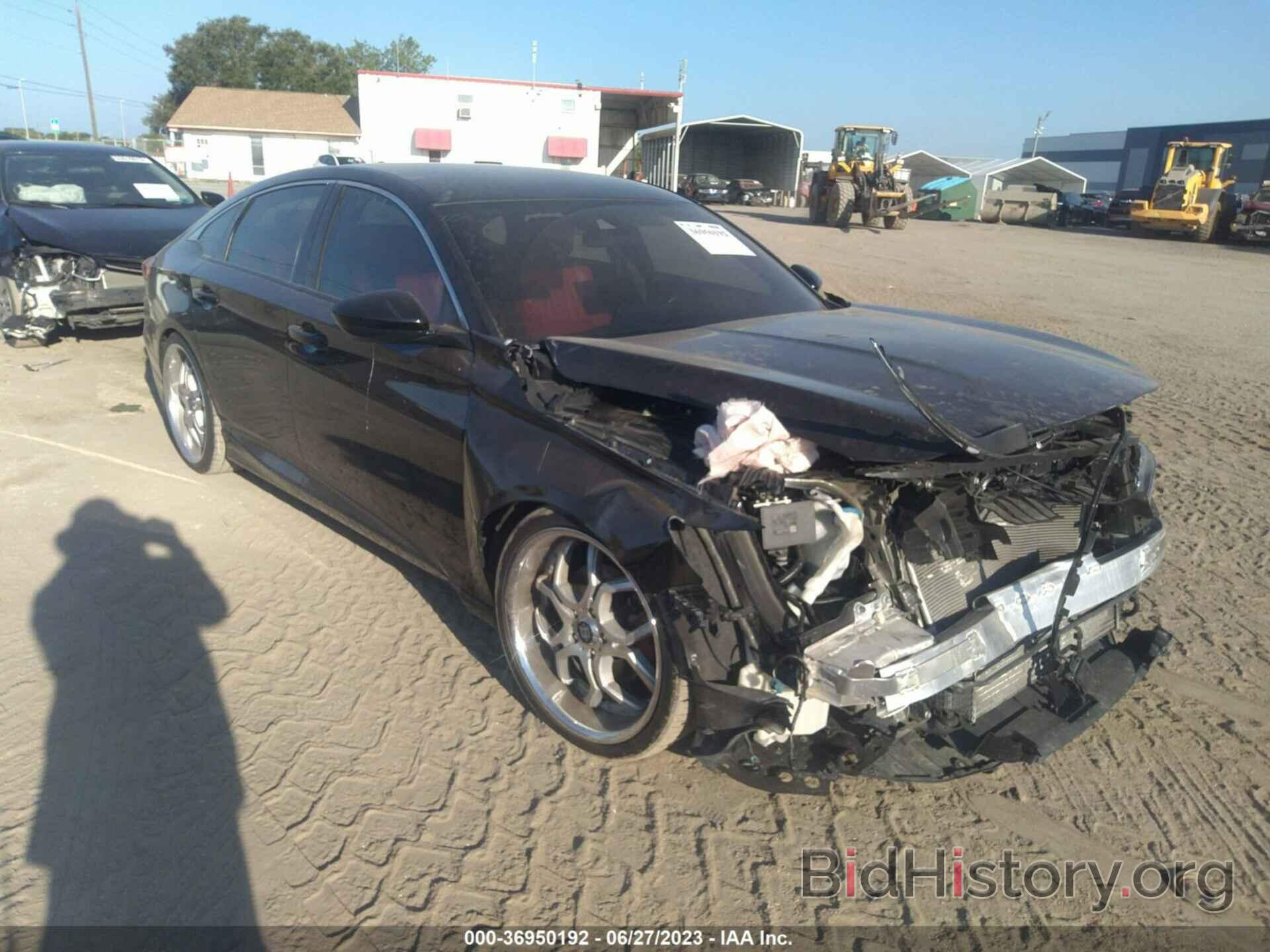 Photo 1HGCV1F32KA038382 - HONDA ACCORD SEDAN 2019