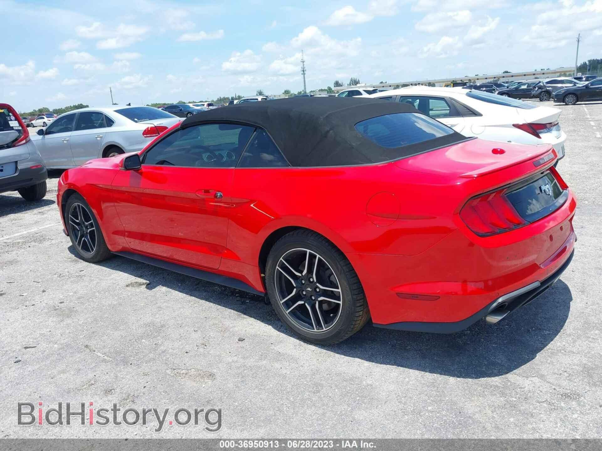 2018 FORD MUSTANG - VIN: 1FATP8UH0J5132936 - Фото 3