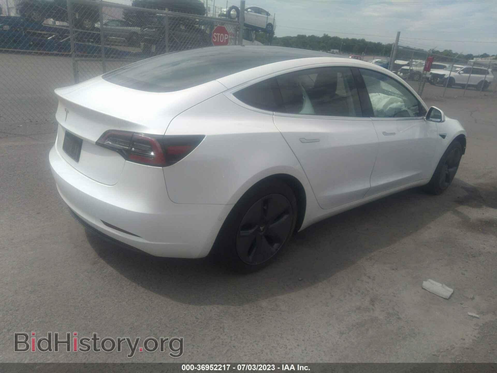 2020 TESLA MODEL 3 - VIN: 5YJ3E1EA4LF737441 - Фото 4
