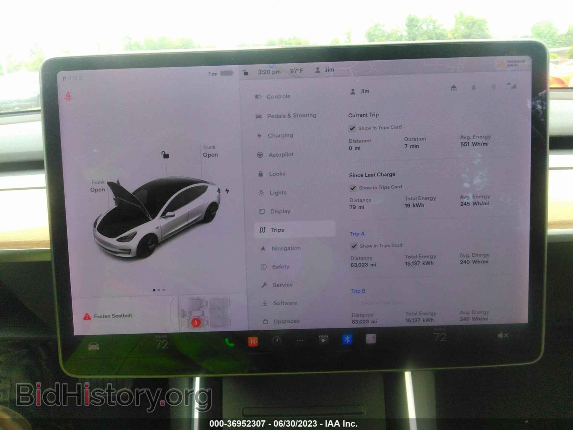 2019 TESLA MODEL 3 - VIN: 5YJ3E1EA9KF485913 - Фото 7