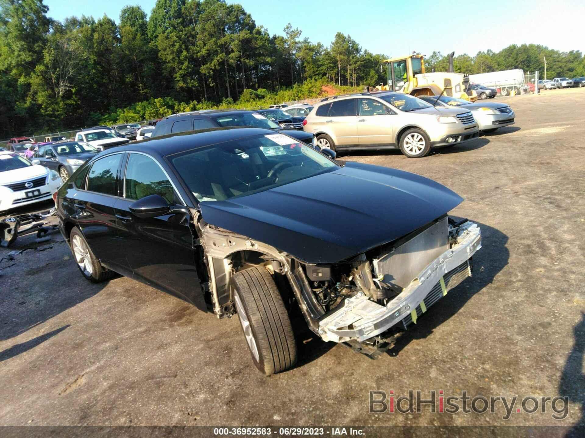 Photo 1HGCV1F10MA002286 - HONDA ACCORD SEDAN 2021