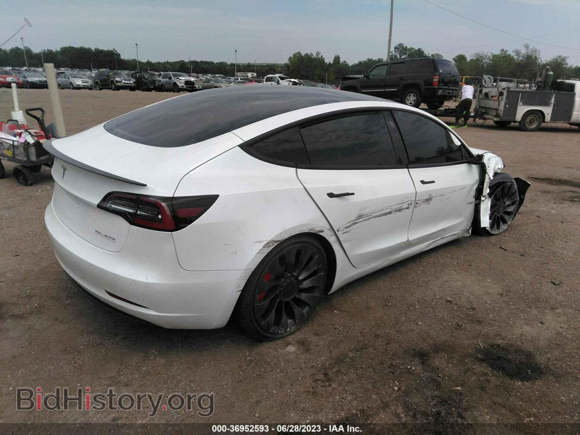 2021 TESLA MODEL 3 - VIN: 5YJ3E1EC7MF935935 - Фото 4