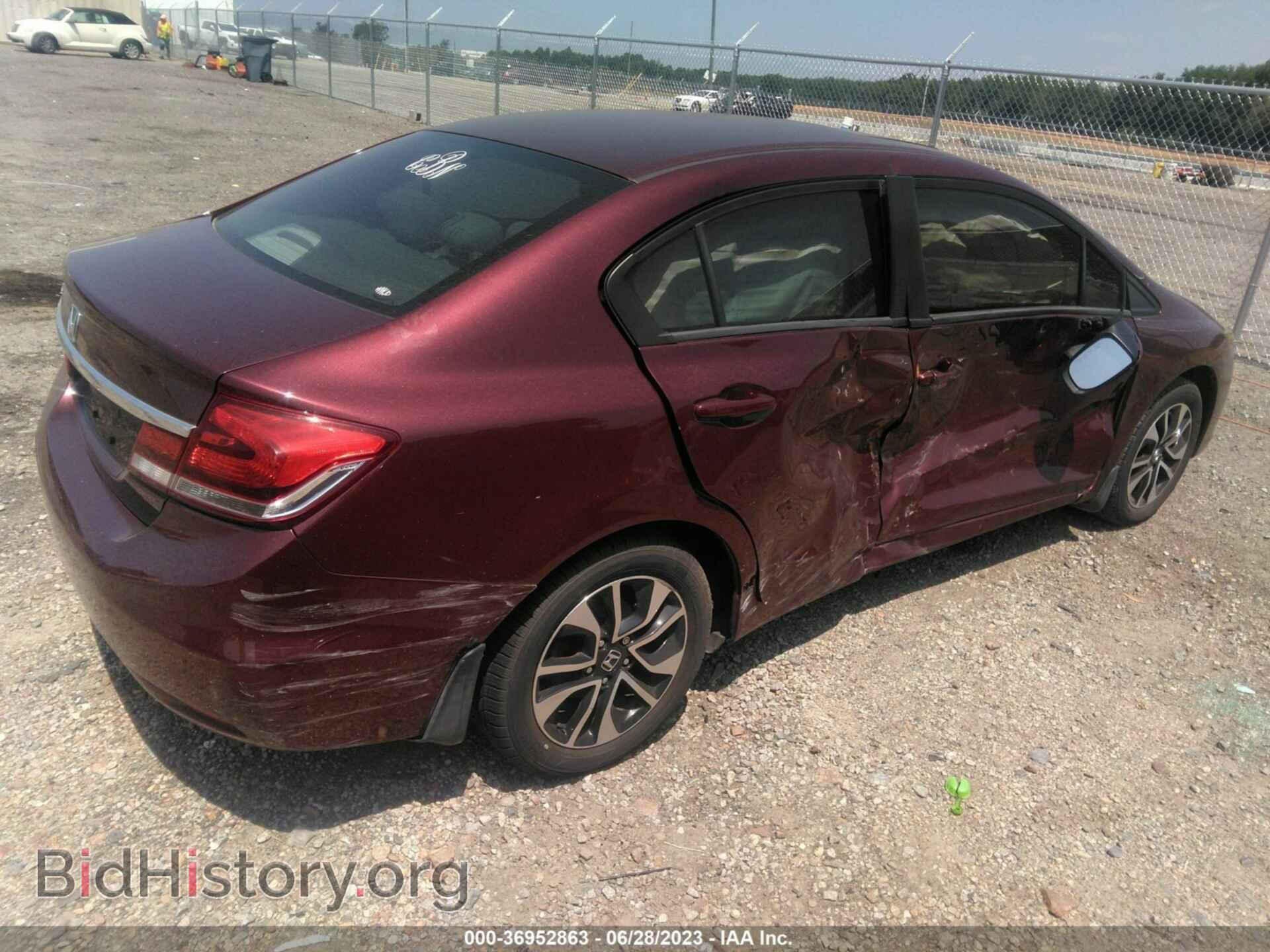 2014 HONDA CIVIC - VIN: 19XFB2F86EE232338 - Фото 4