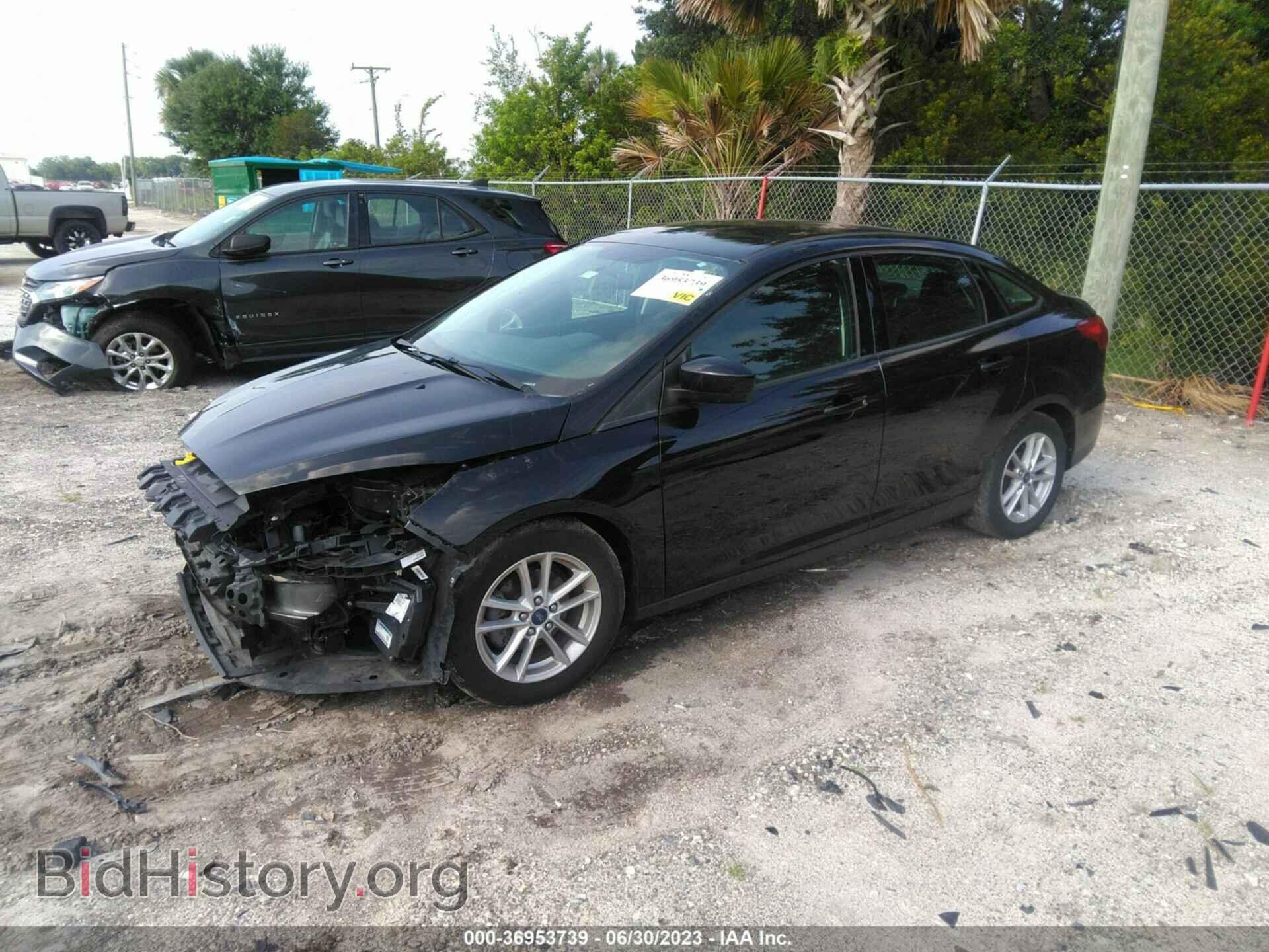 2018 FORD FOCUS - VIN: 1FADP3F20JL324174 - Фото 2