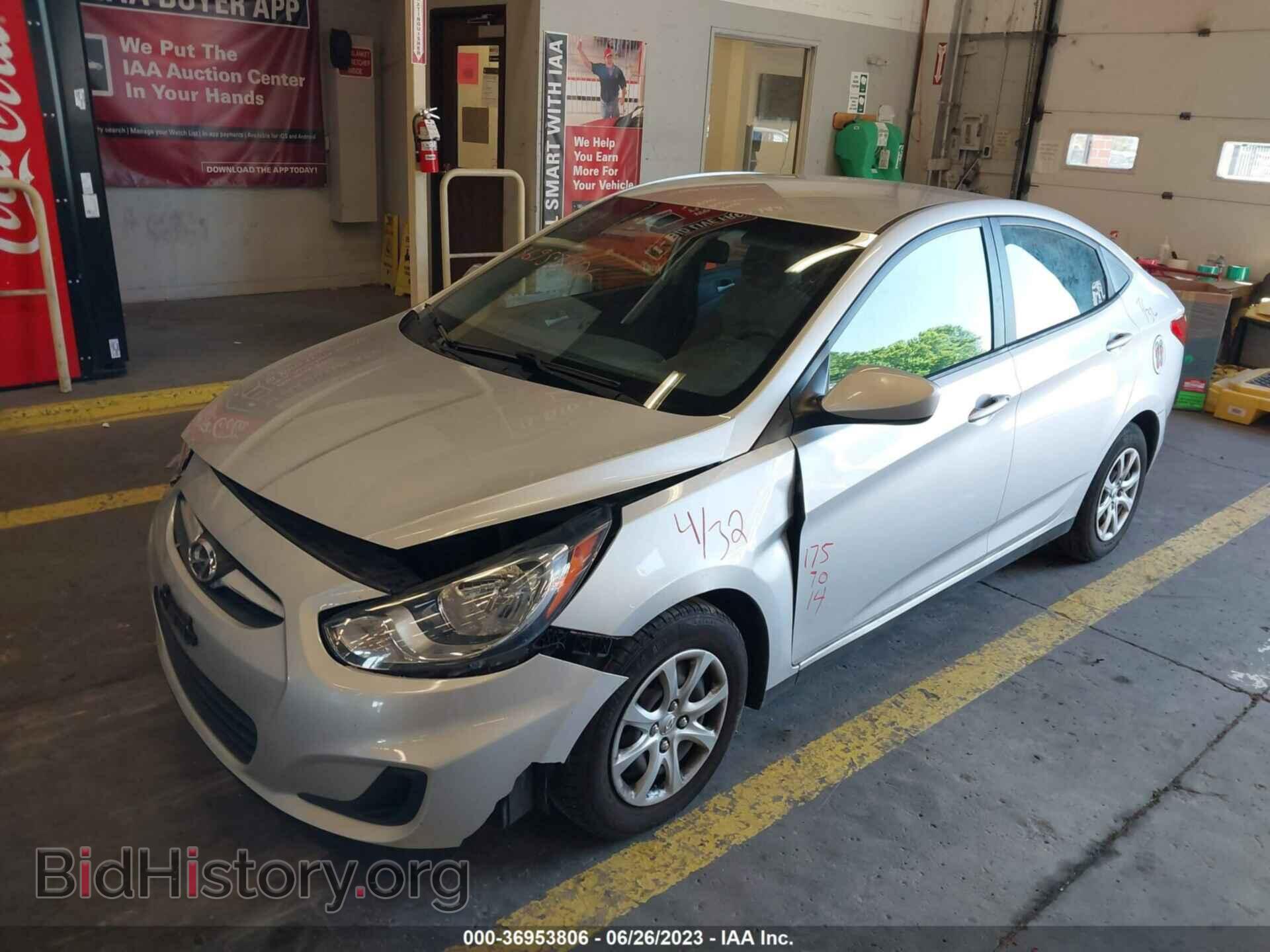 2012 HYUNDAI ACCENT - VIN: KMHCT4AE7CU242573 - Photo 2