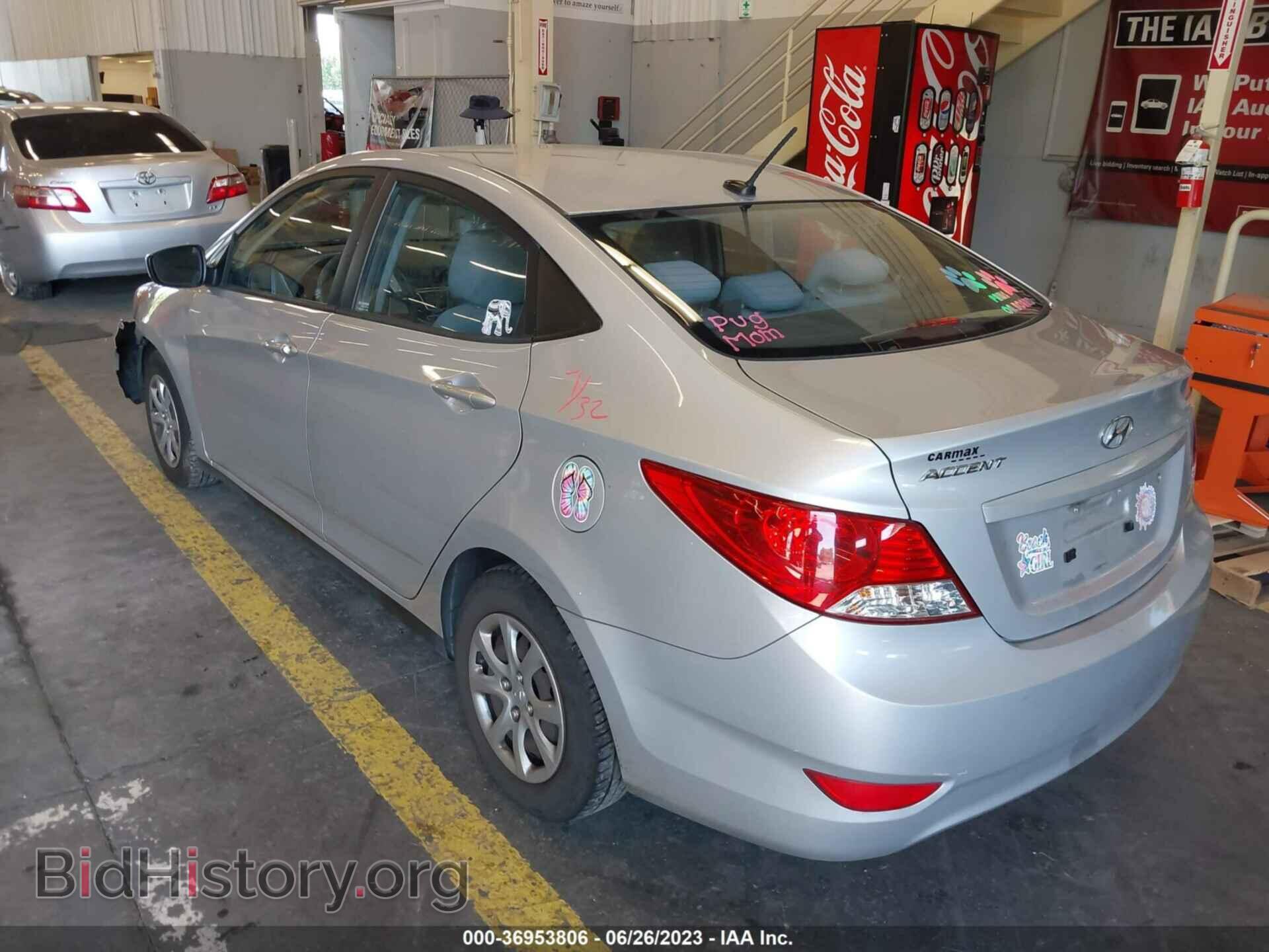 2012 HYUNDAI ACCENT - VIN: KMHCT4AE7CU242573 - Photo 3
