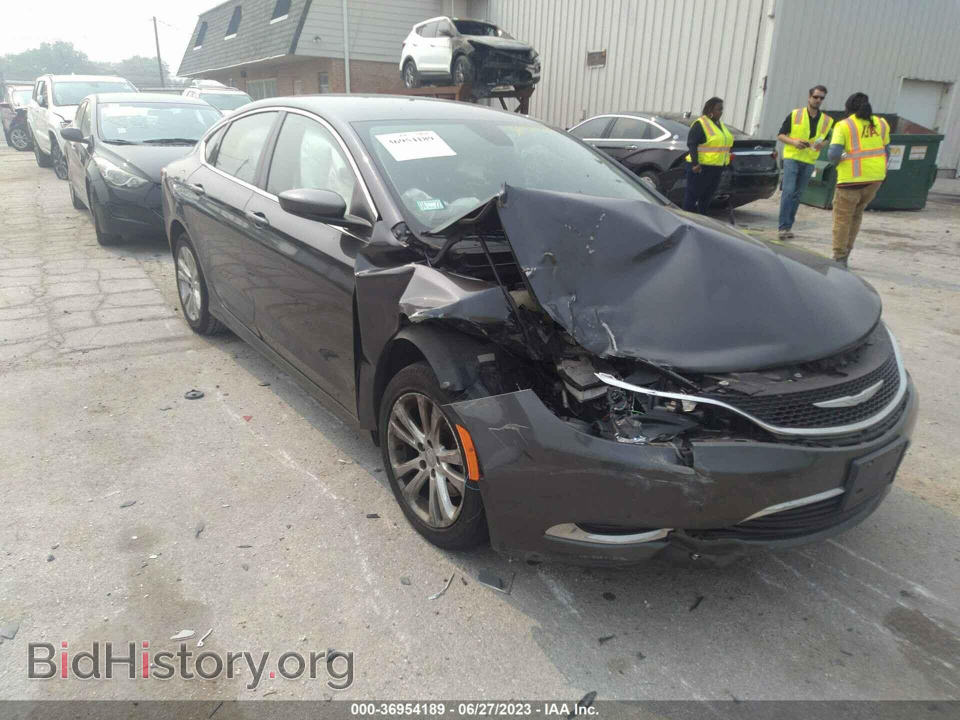 Фотография 1C3CCCAB9GN101707 - CHRYSLER 200 2016