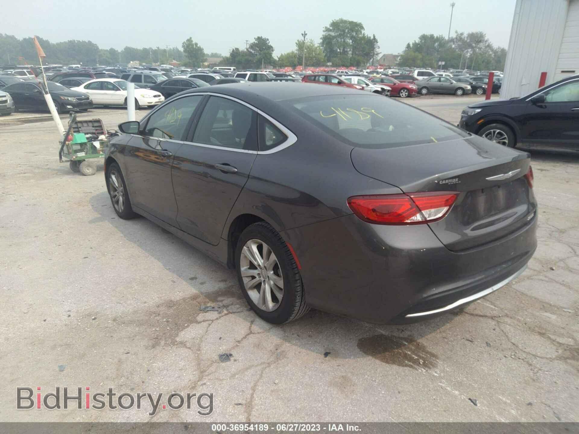 2016 CHRYSLER 200 - VIN: 1C3CCCAB9GN101707 - Фото 3