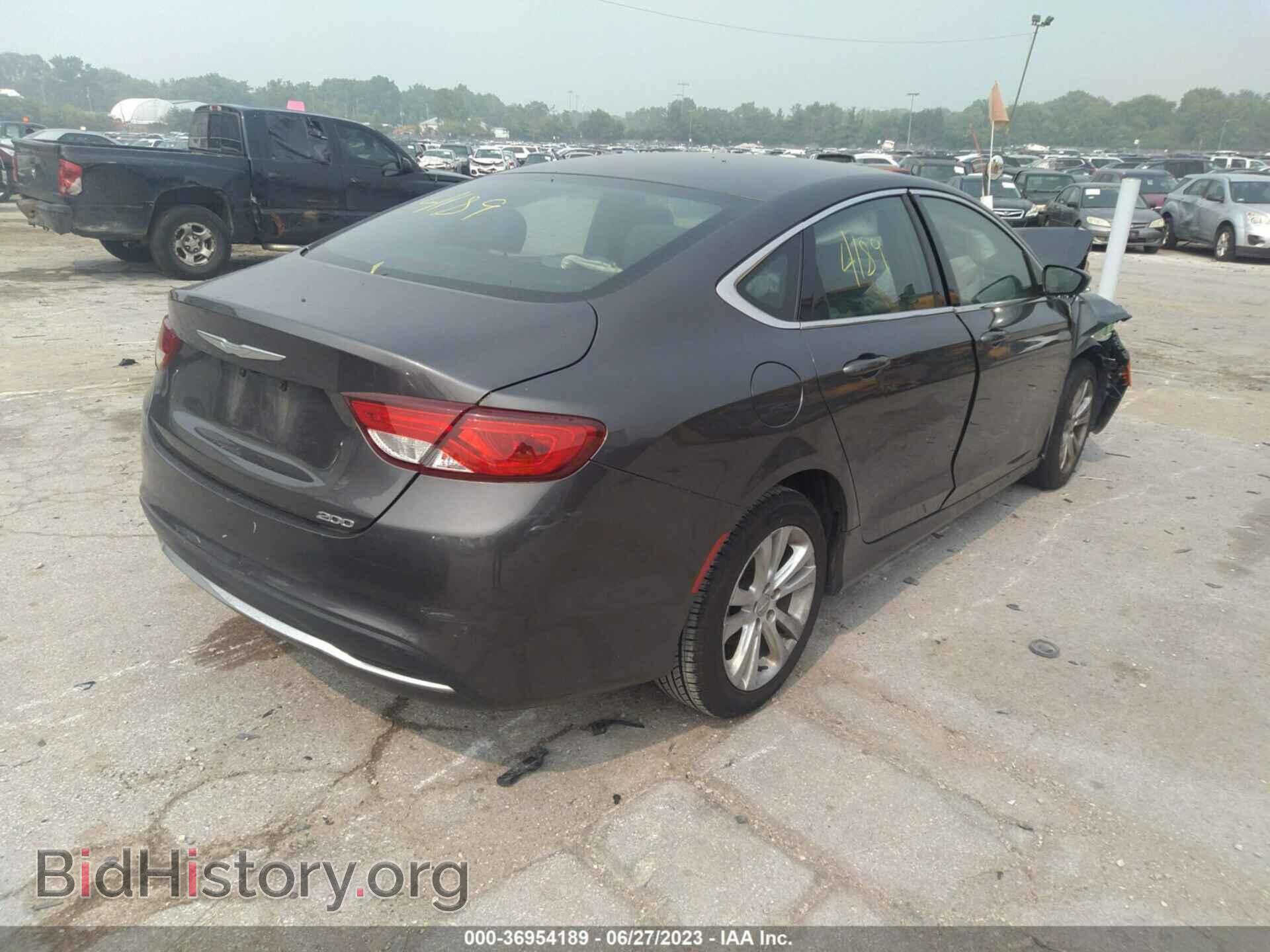 2016 CHRYSLER 200 - VIN: 1C3CCCAB9GN101707 - Фото 4