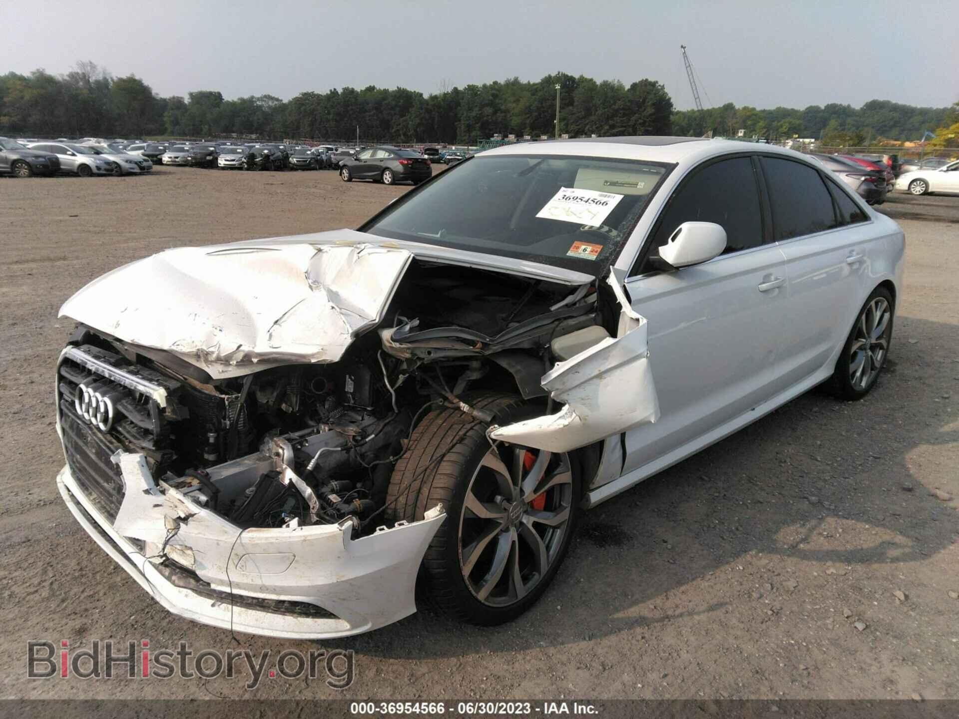 2012 AUDI A6 - VIN: WAUBGAFC2CN027281 - Фото 2
