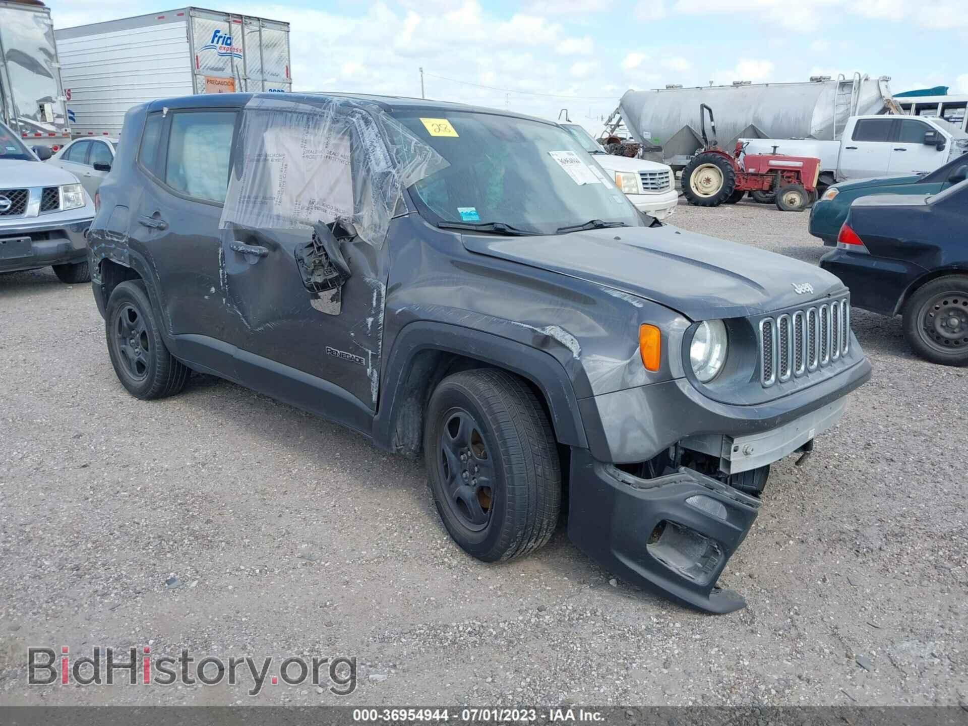 Photo ZACCJAAT3GPD61266 - JEEP RENEGADE 2016