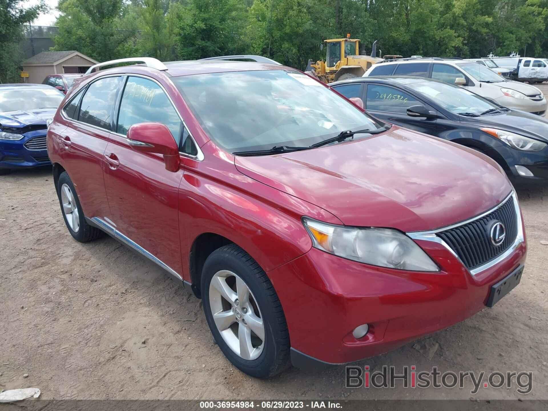 Фотография 2T2BK1BA6AC009951 - LEXUS RX 350 2010