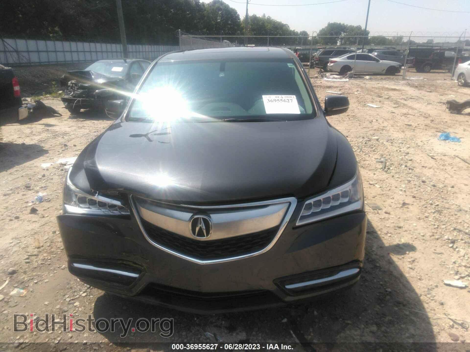 2016 ACURA MDX - VIN: 5FRYD3H27GB019282 - Фото 12
