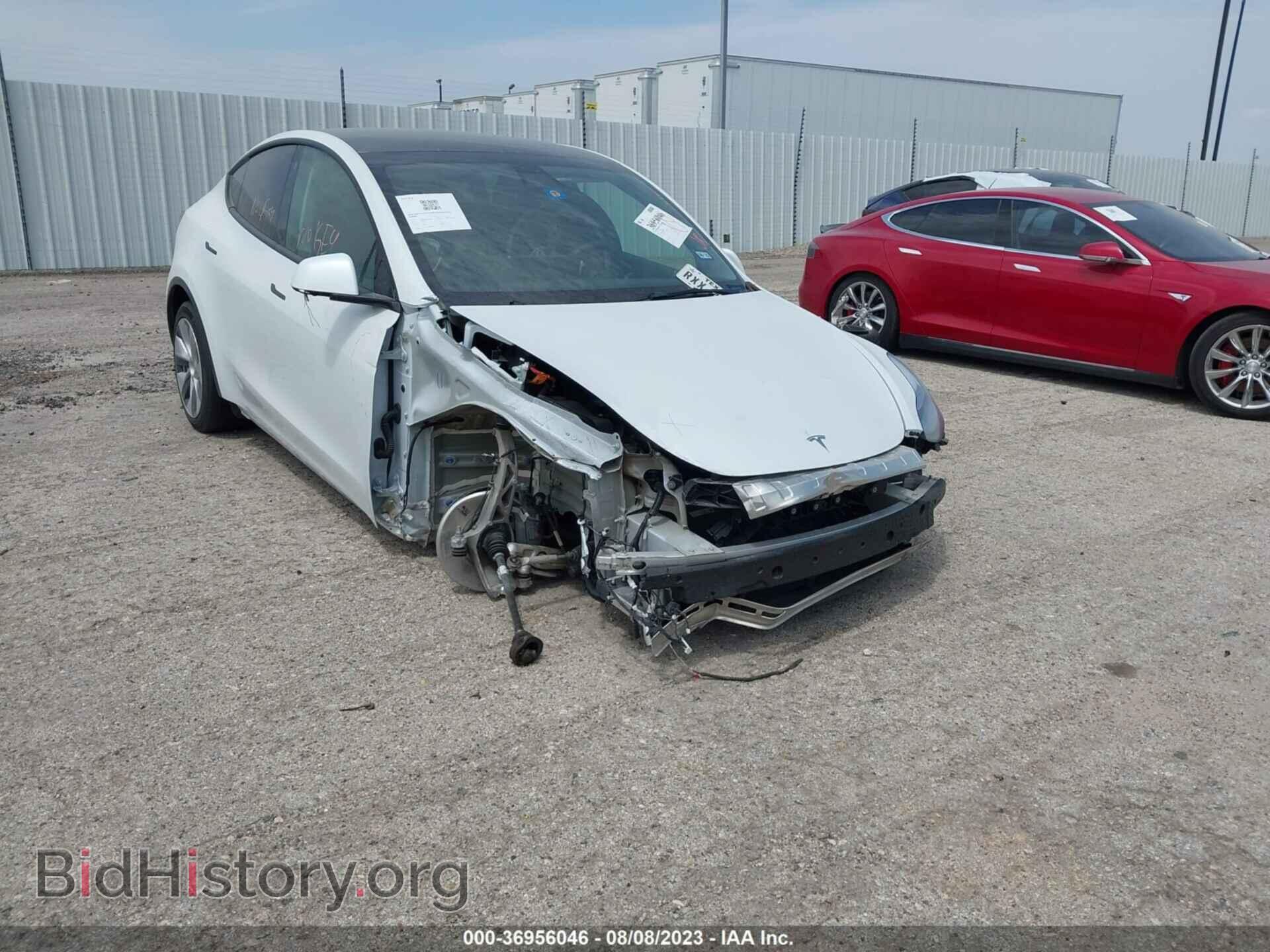 2022 TESLA MODEL Y - VIN: 7SAYGDEE6NF458972 - Фото 6