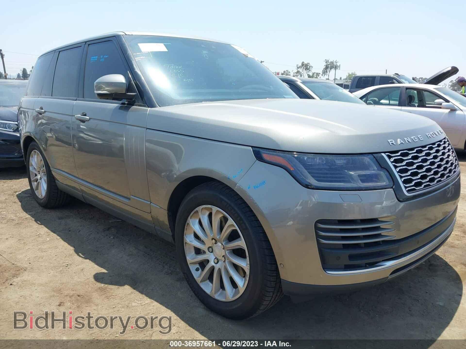 Фотография SALGS2SVXJA513743 - LAND ROVER RANGE ROVER 2018