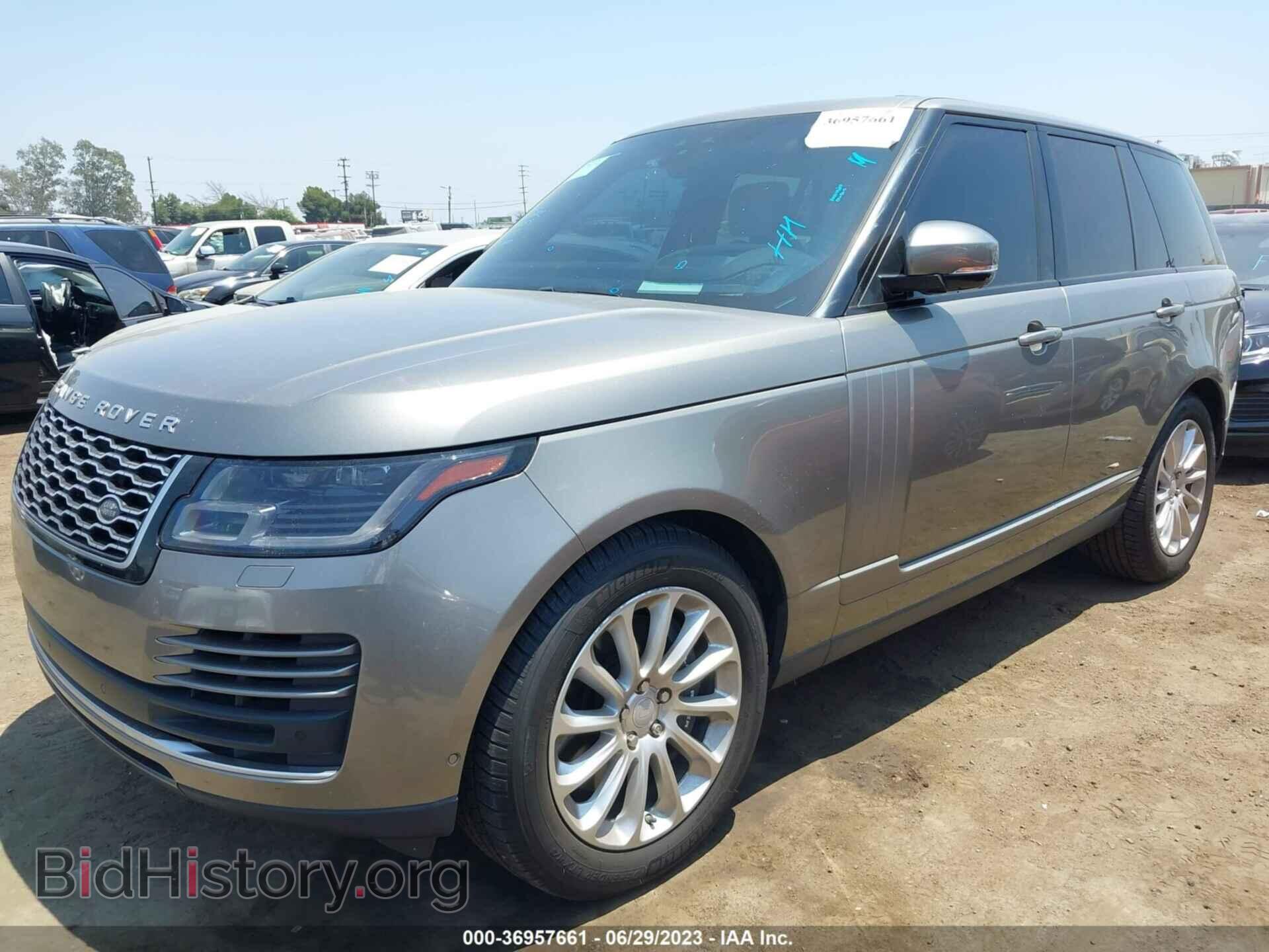 2018 LAND ROVER RANGE ROVER - VIN: SALGS2SVXJA513743 - Фото 2