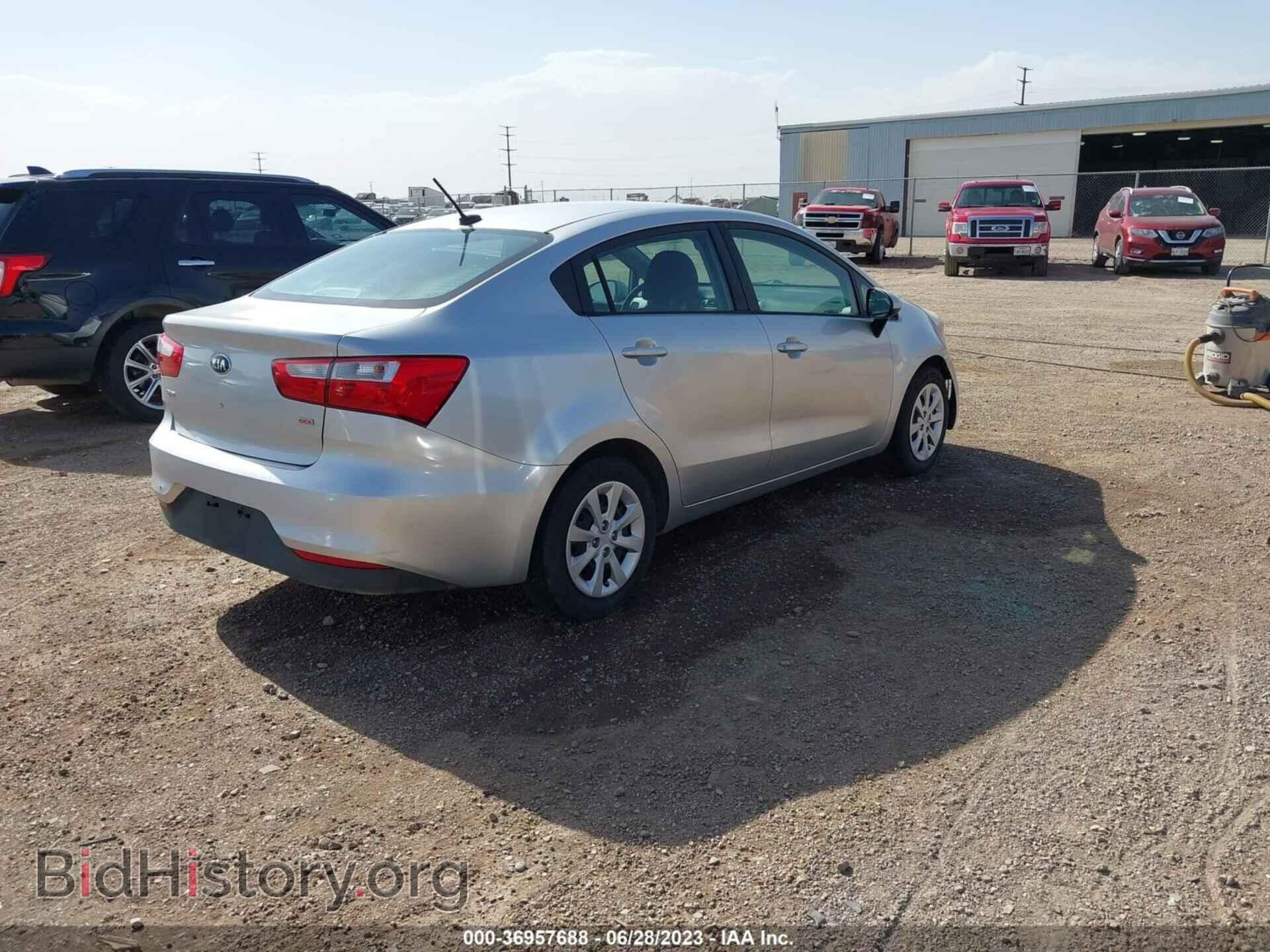 2017 KIA RIO - VIN: KNADM4A37H6049028 - Фото 4