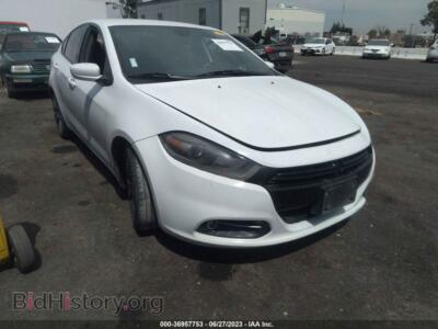 2015 Dodge DART SXT, белый — VIN 1C3CDFBB4FD391078, IAAI