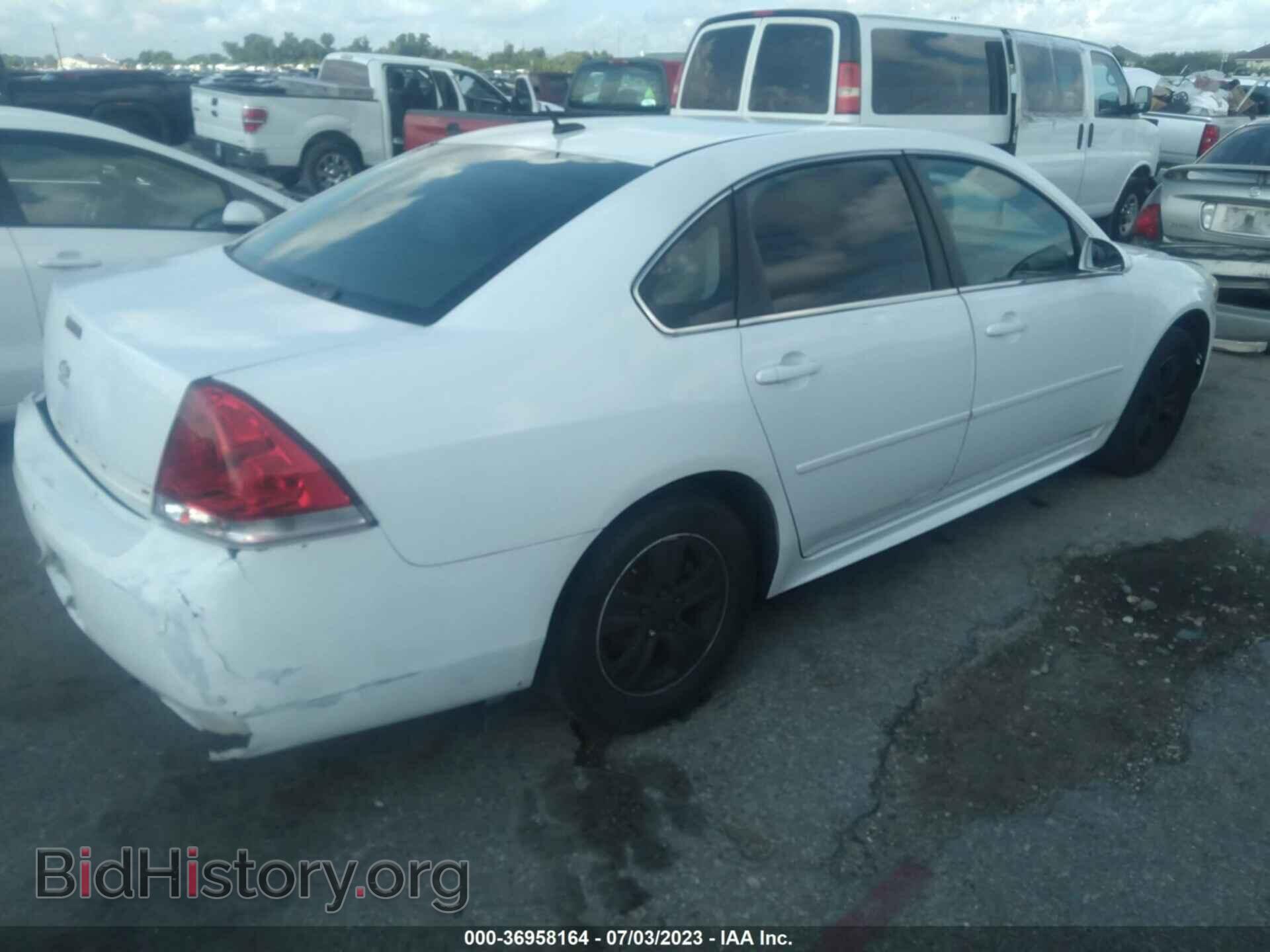 2012 CHEVROLET IMPALA - VIN: 2G1WF5E30C1124554 - Фото 4
