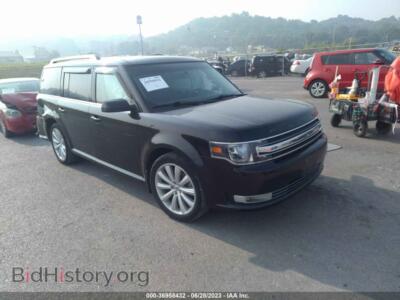2013 Ford FLEX SEL, черный — VIN 2FMGK5C80DBD23620, IAAI